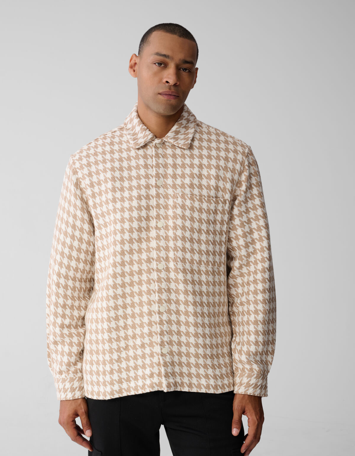 Ruiten Overshirt Sand SHOEBY MEN