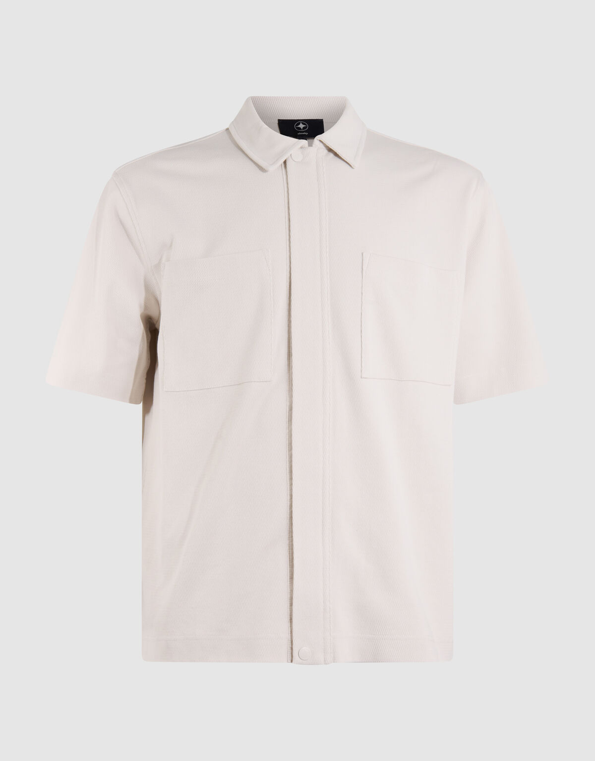 Zip Overshirt Hellgrau SHOEBY MEN