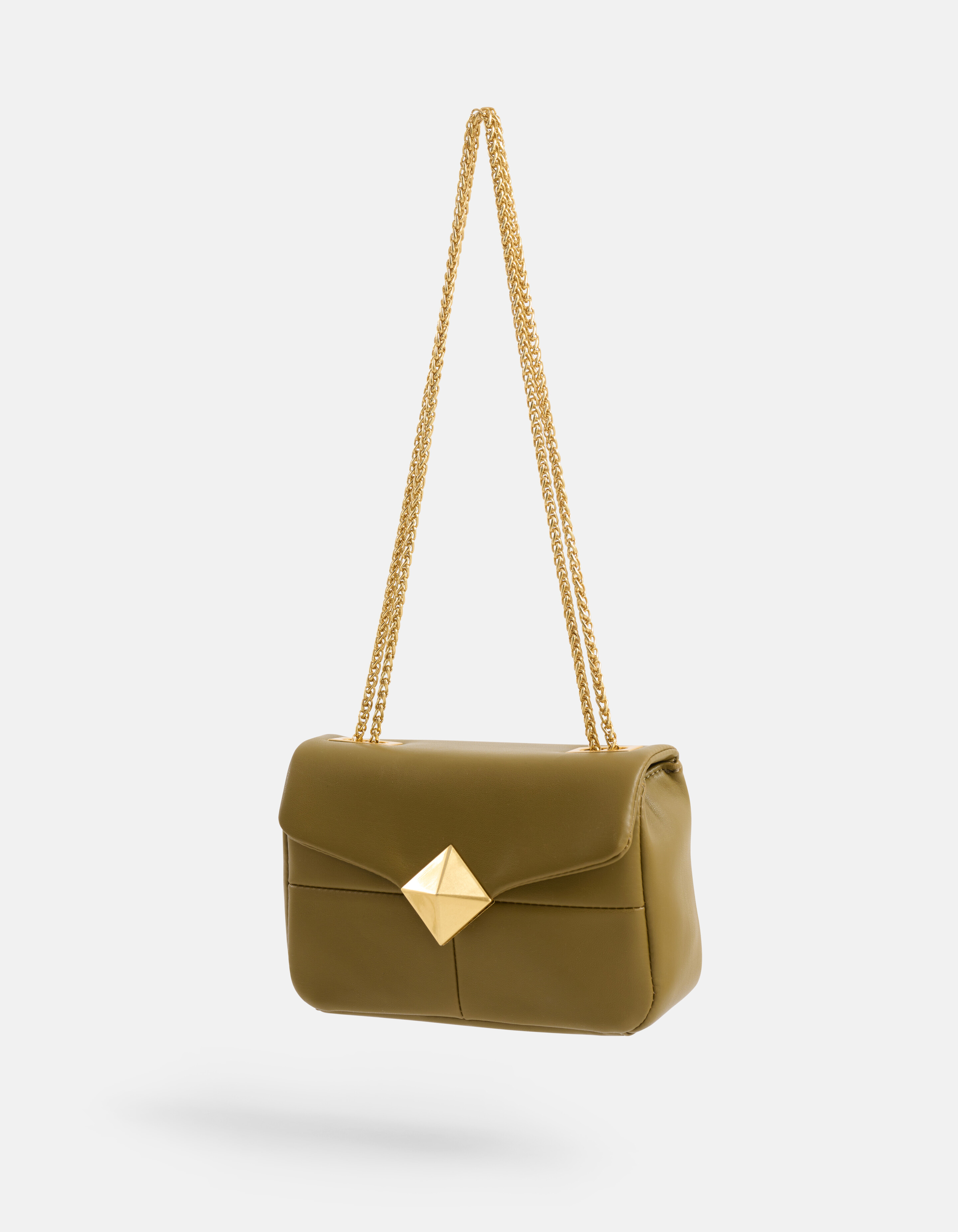 Nietenbeutel Dunkelgrün SHOEBY ACCESSOIRES