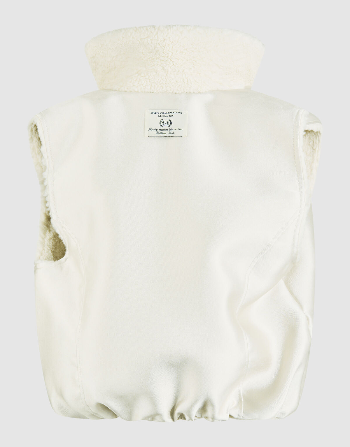 Wendbare Weste in gebrochenem Weiß von Fred SHOEBY WOMEN