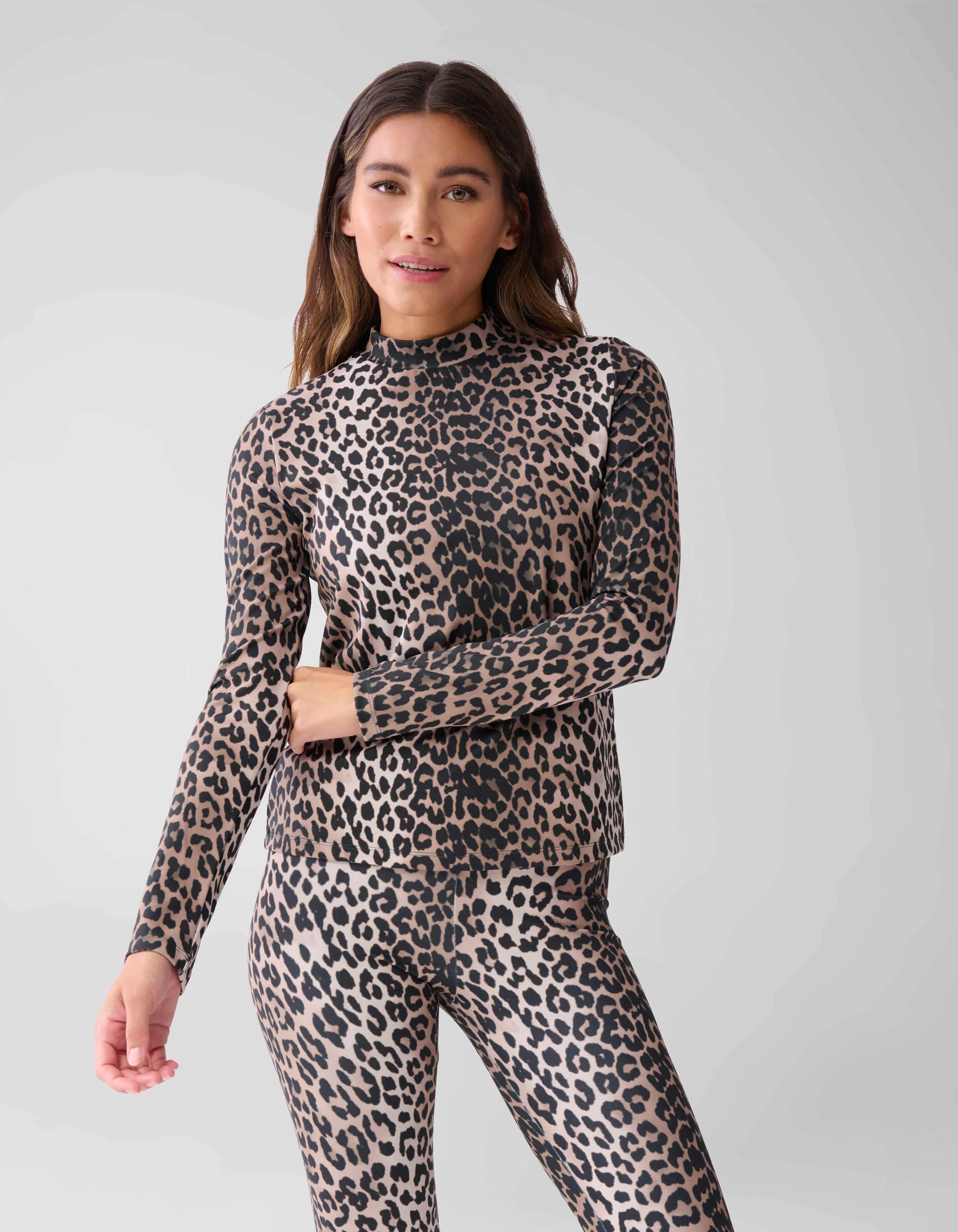 Leopard Travel Top Braun SHOEBY WOMEN