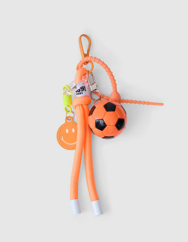 Sportliches Lächeln Schlüsselanhänger Orange SHOEBY ACCESSOIRES