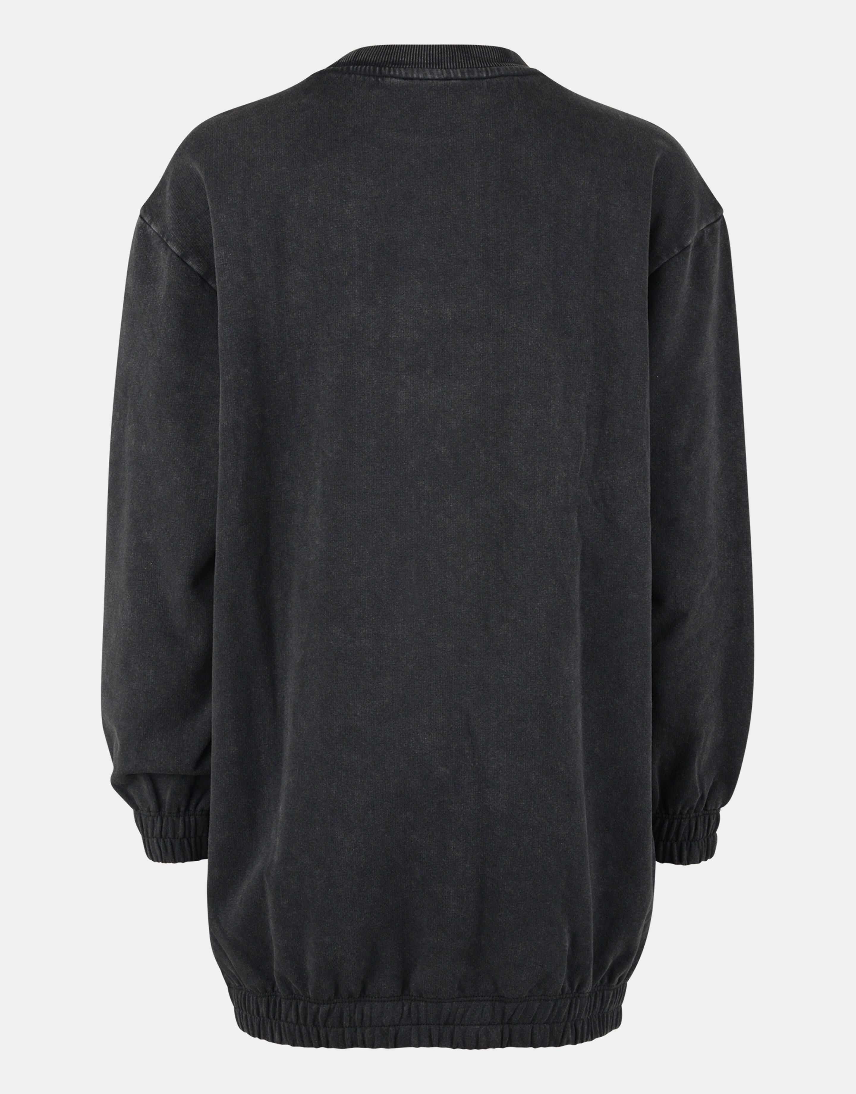 Oversized Sweatshirt mit Aufdruck Dunkelgrau JILL&MITCH