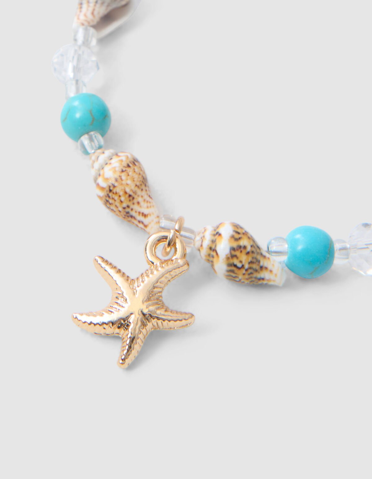 Muschel-Armband Blau SHOEBY ACCESSOIRES