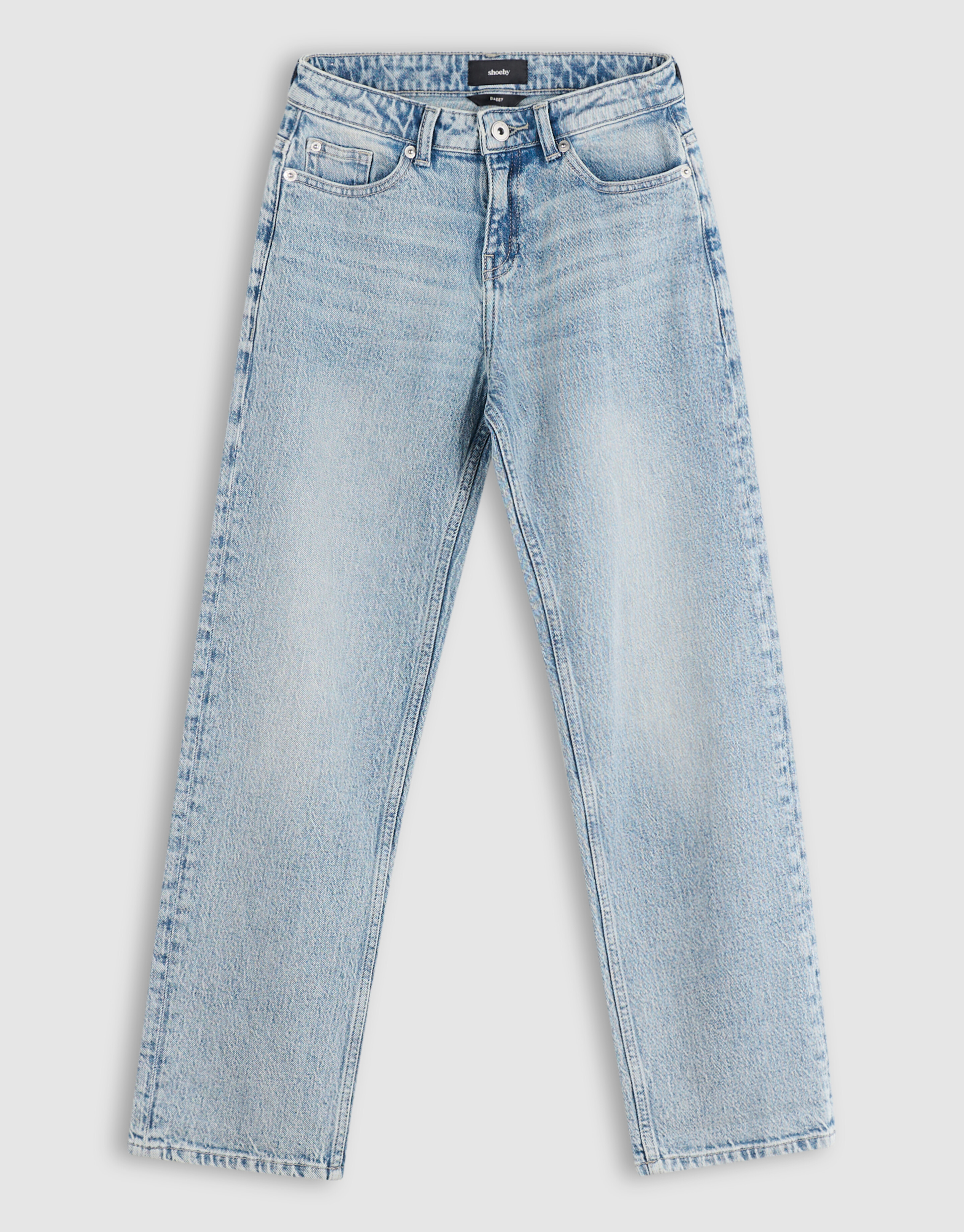 Baggy Fit Jeans Hellblau SHOEBY BOYS