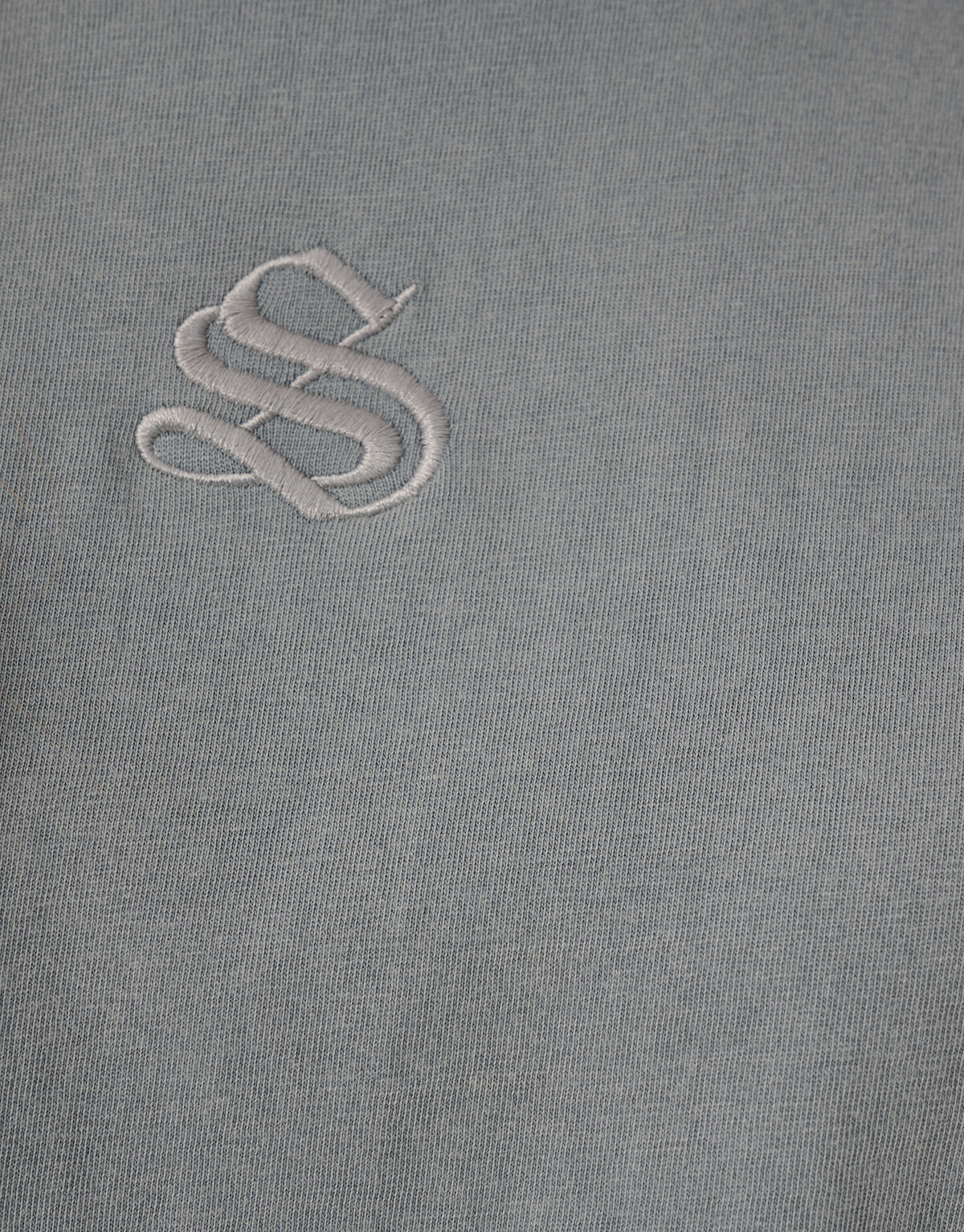 Gewaschenes Logo-T-Shirt Hellgrau SHOEBY WOMEN