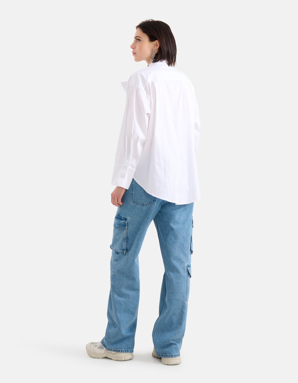 Schleifenbluse Wit SHOEBY WOMEN