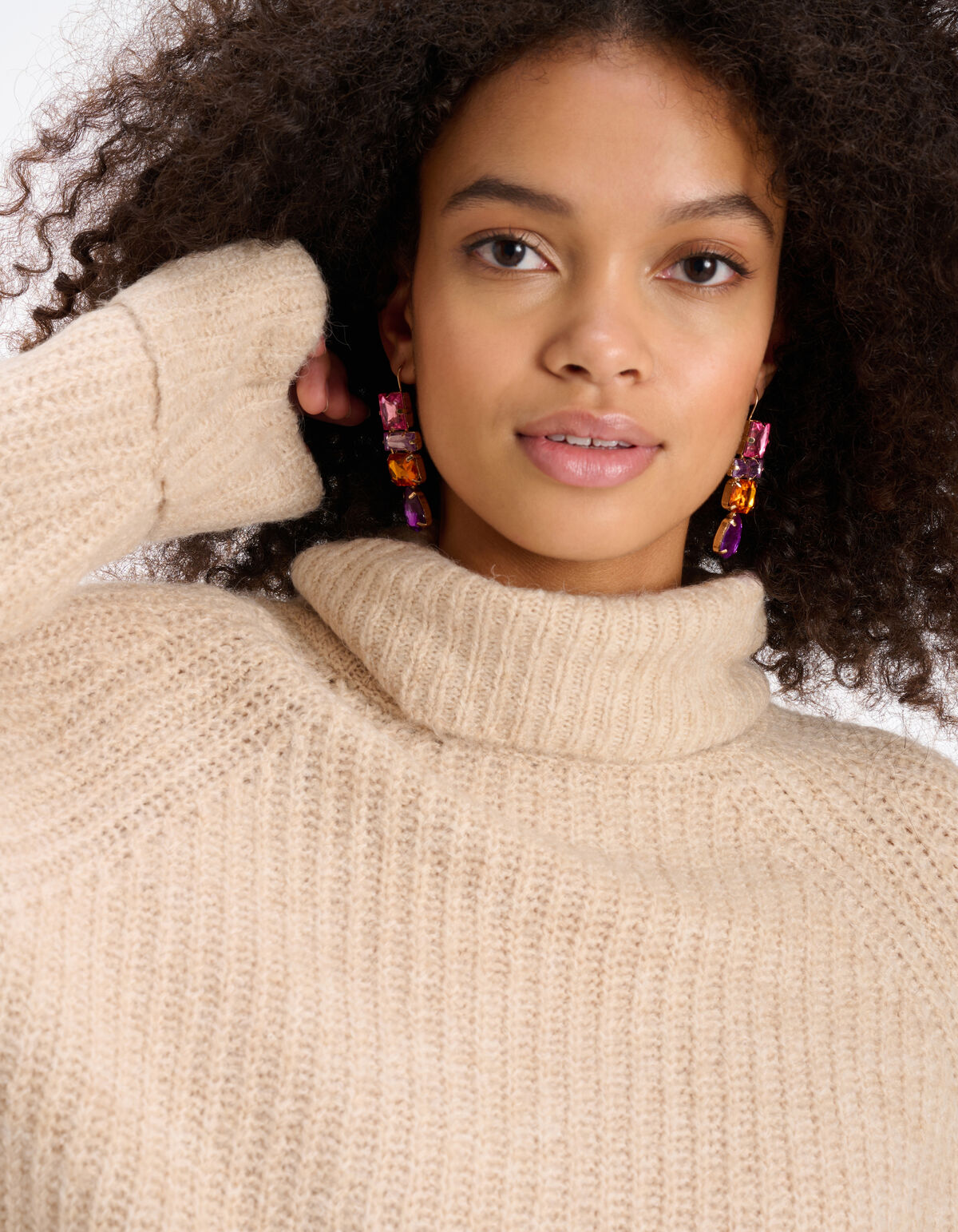 Farbige Stein-Ohrringe SHOEBY ACCESSOIRES