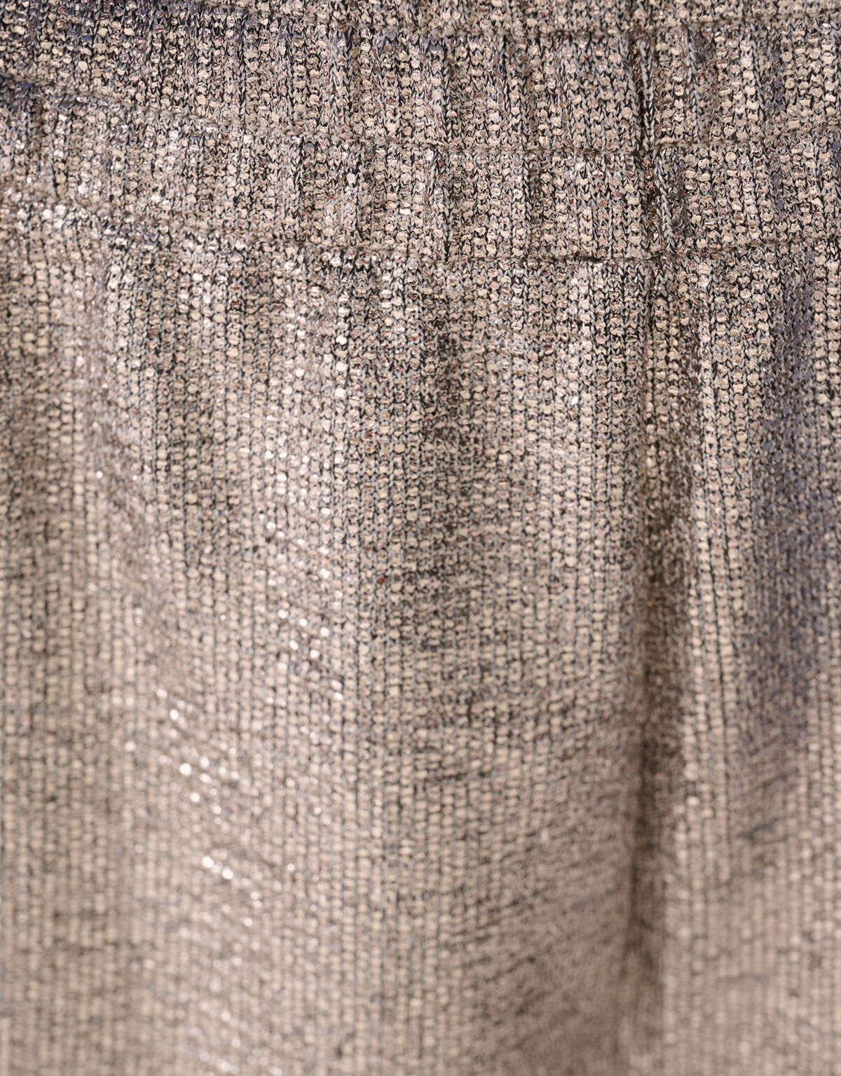 Metallische Hose mit weitem Bein Silber SHOEBY GIRLS