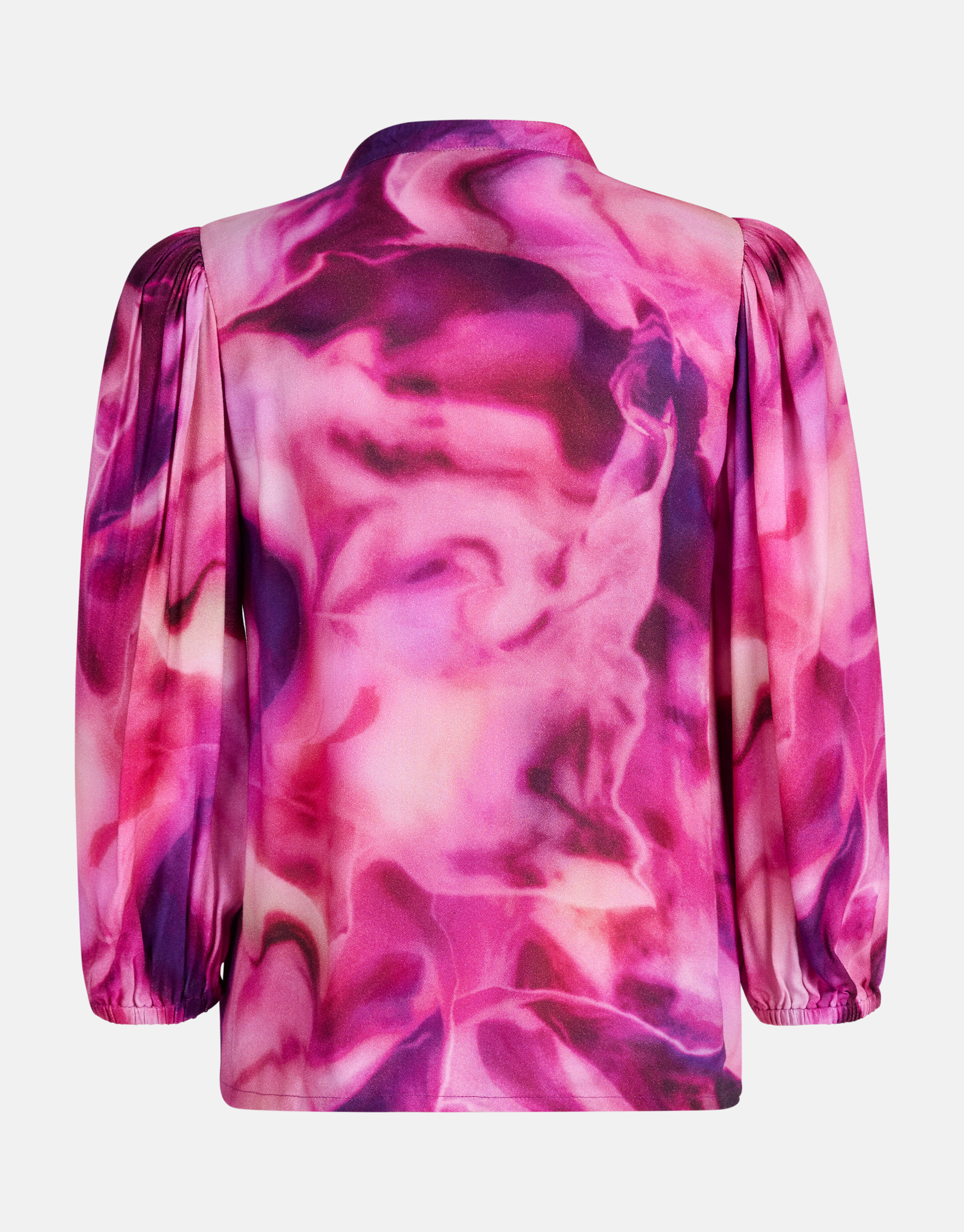 Tie Dye Print Bluse Rosa SHOEBY WOMEN