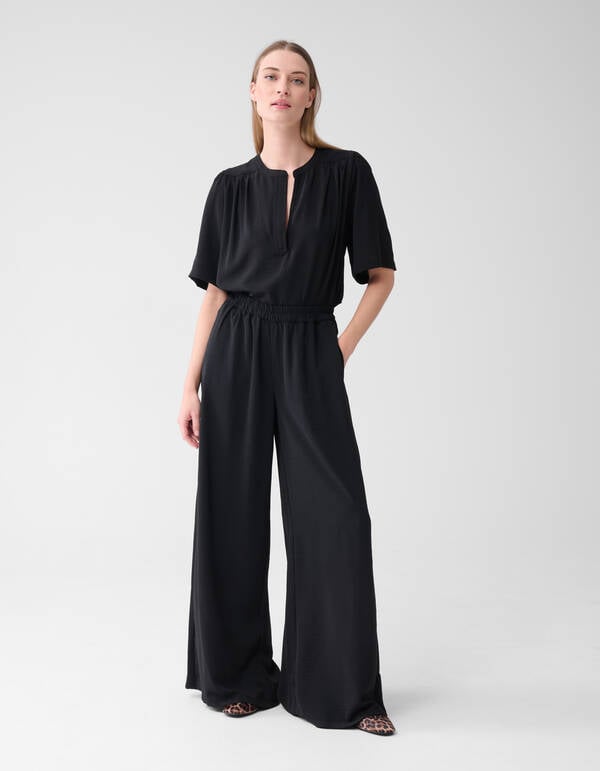 Twist Hose mit weitem Bein Schwarz SHOEBY WOMEN