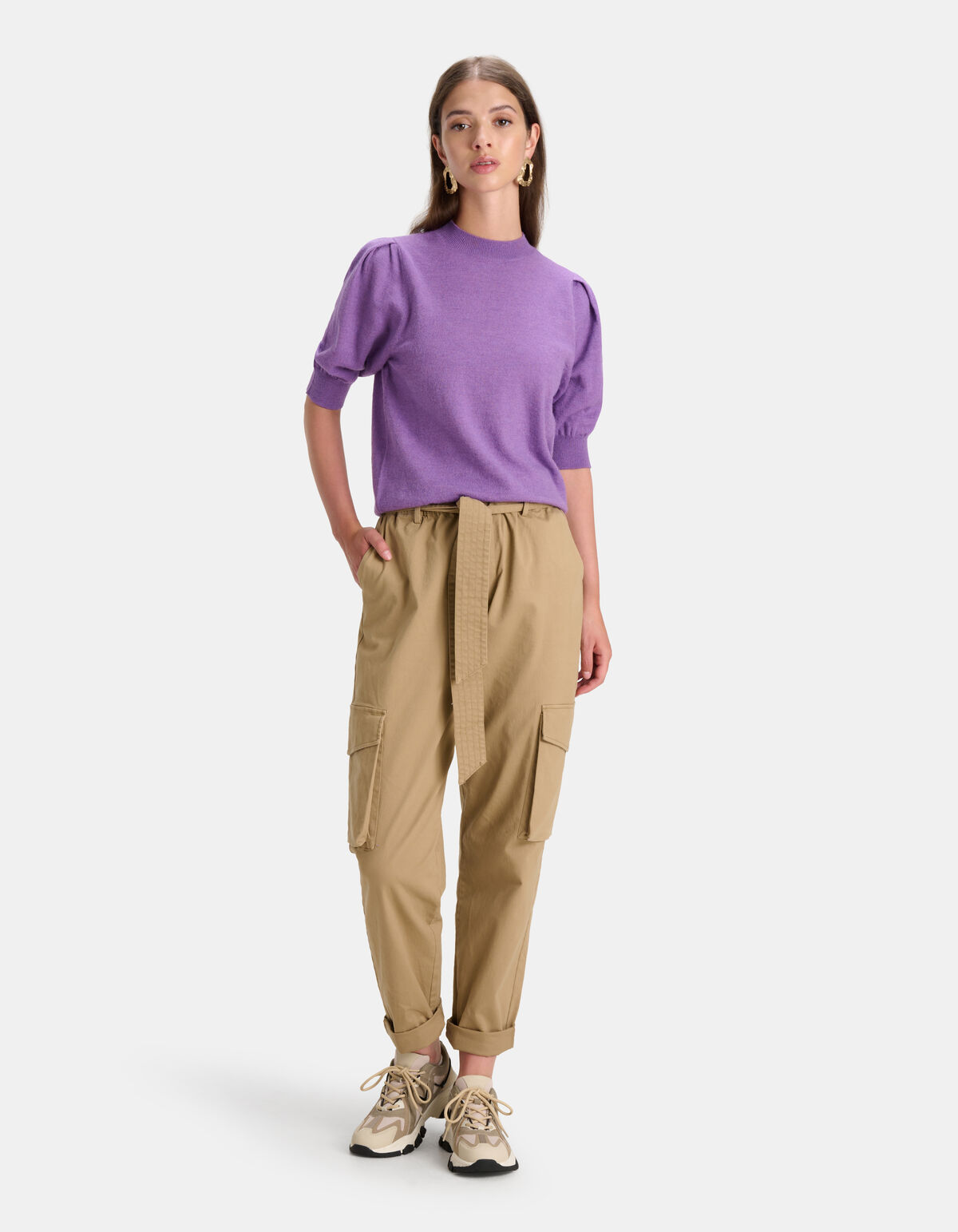 Poffsleeve-Strick-Top SHOEBY WOMEN