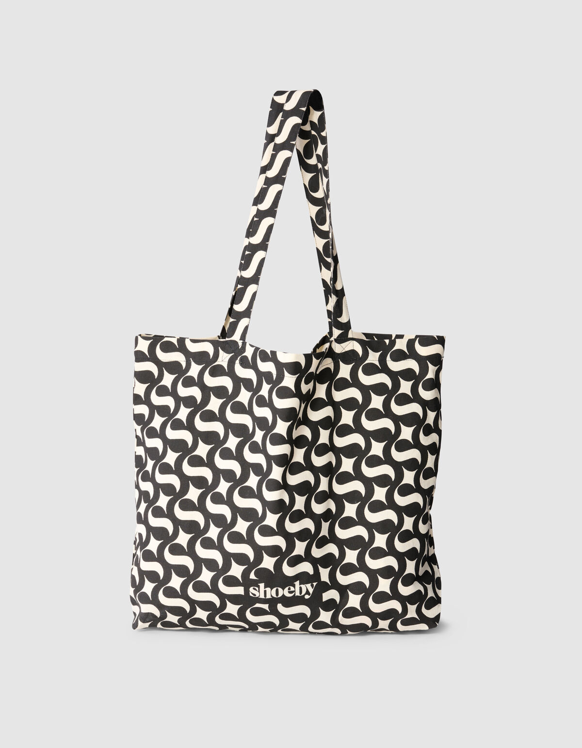 Shoeby Logo Shopper Schwarz Gro&szlig; SHOEBY ACCESSOIRES