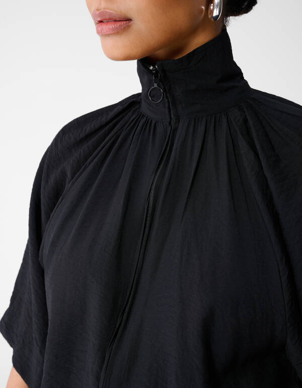 Sportliche Trainingsjacke Schwarz SHOEBY WOMEN