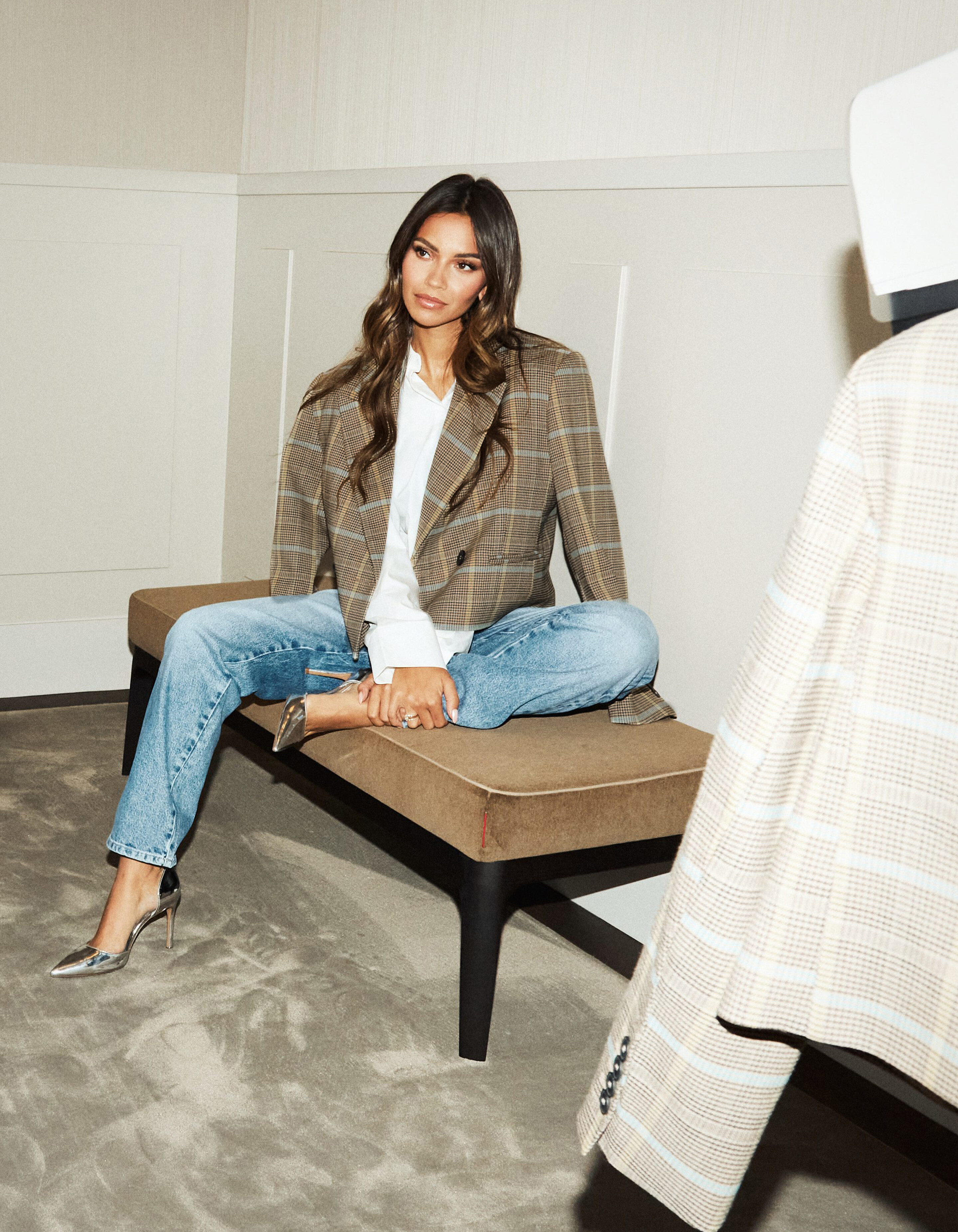 Gekürzter Blazer Braun von Monica SHOEBY WOMEN