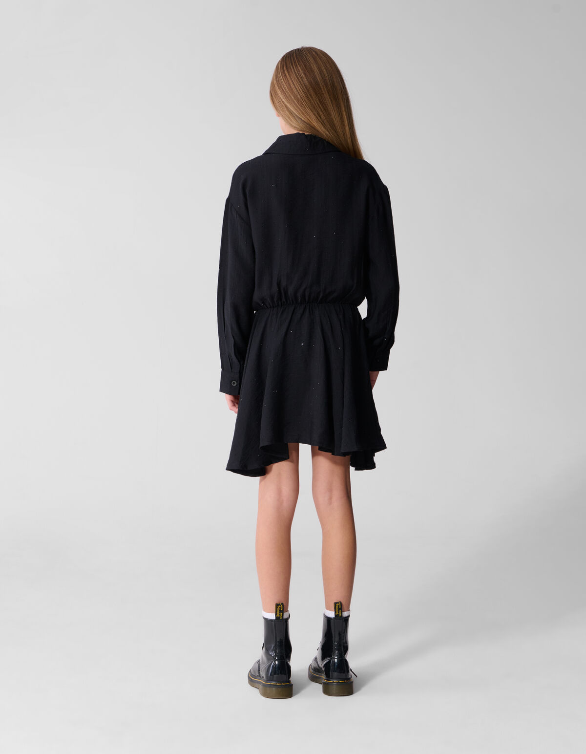 Kleid Mit Strass Schwarz SHOEBY GIRLS