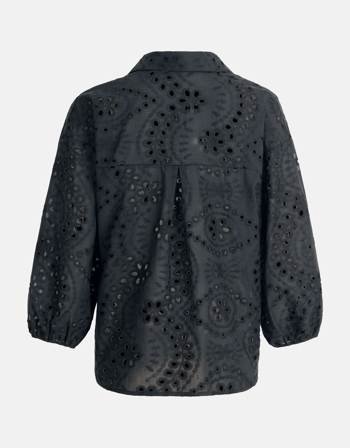 Broderie-Bluse Schwarz SHOEBY WOMEN