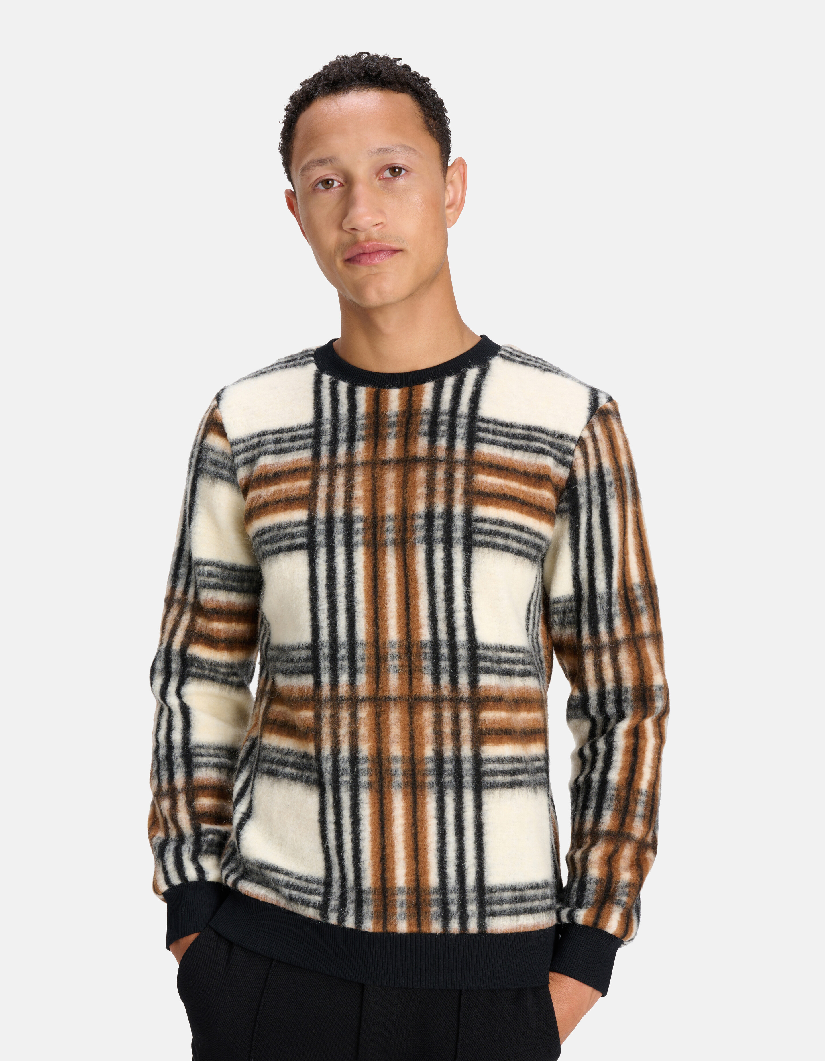 Bunt karierter Pullover SHOEBY MEN