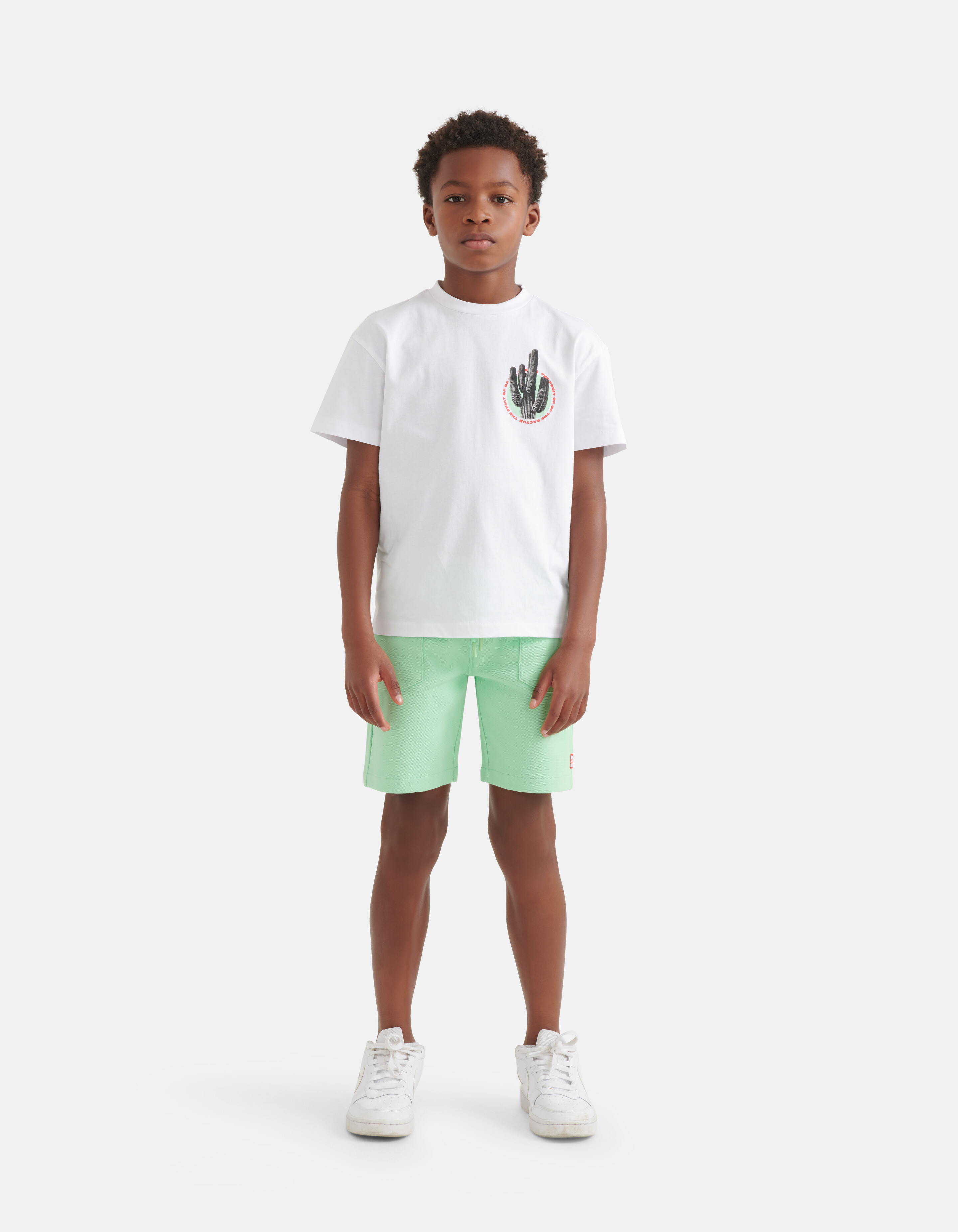 Artwork T-shirt Weiß SHOEBY BOYS