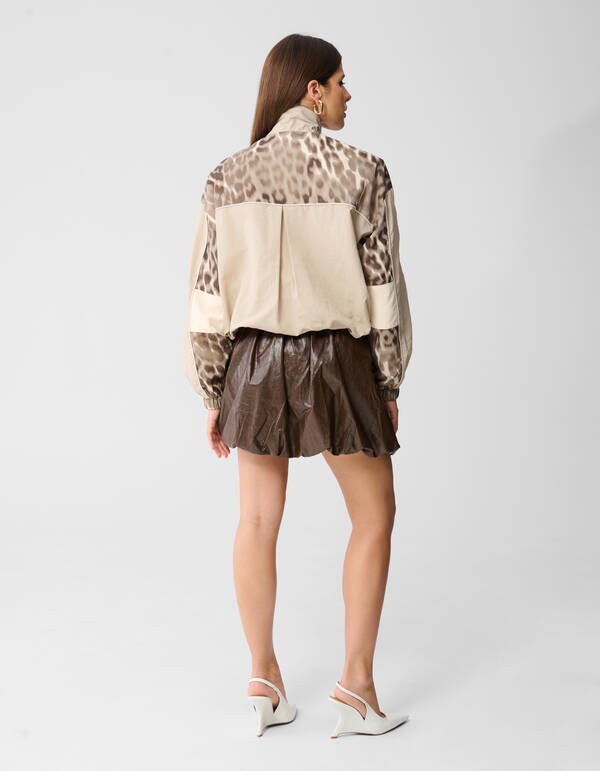 Sportlicher Leopard-Mix Jack Beige SHOEBY WOMEN