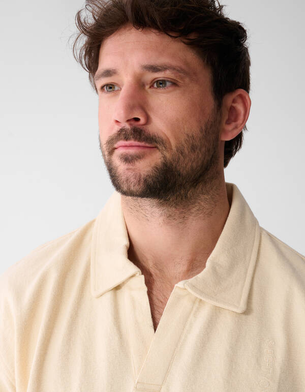 Relaxed Polo Hellgelb SHOEBY MEN