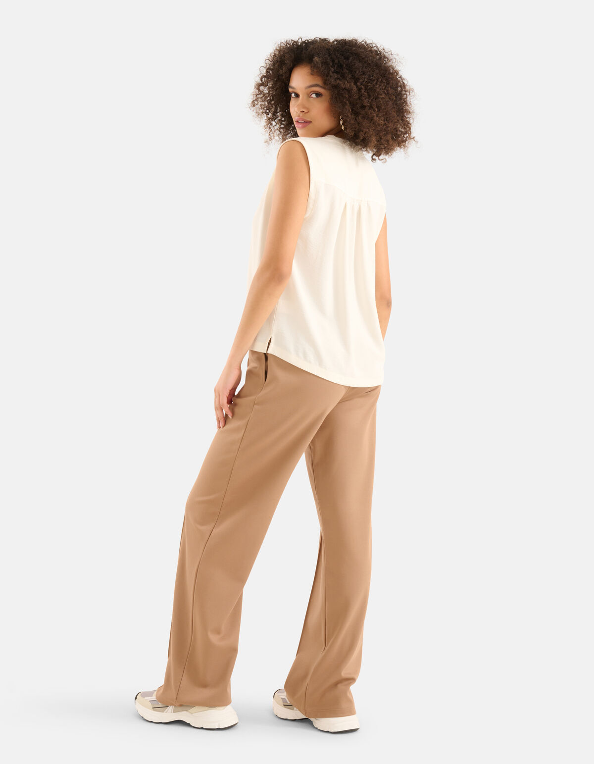 Top mit V-Ausschnitt Off White SHOEBY WOMEN