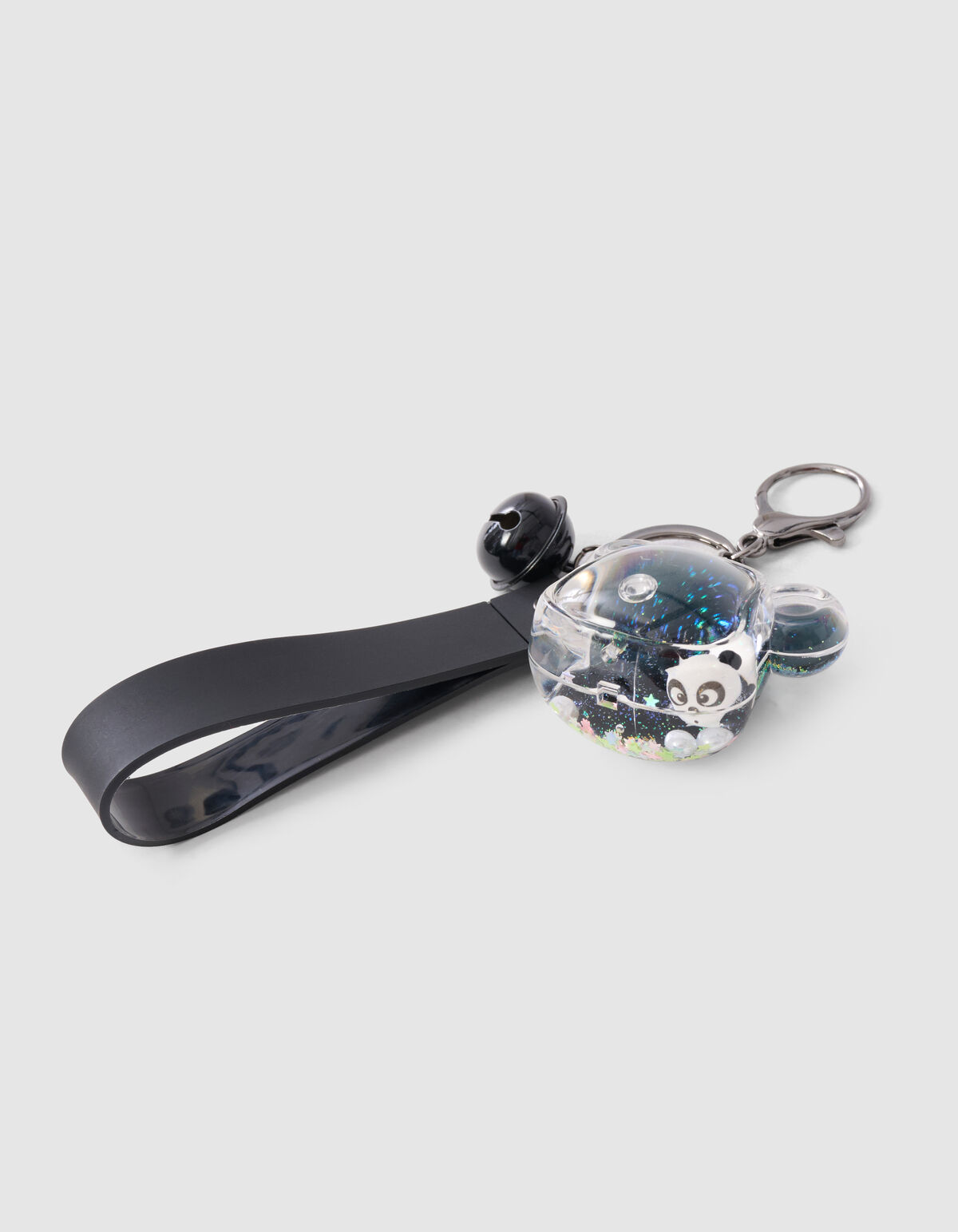Panda Schlüsselanhänger Schwarz SHOEBY ACCESSOIRES