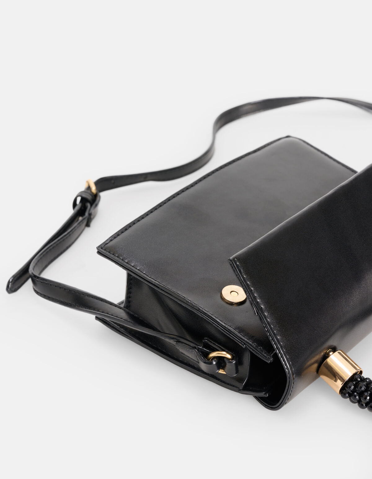 Perlen-Minitasche Schwarz SHOEBY ACCESSOIRES