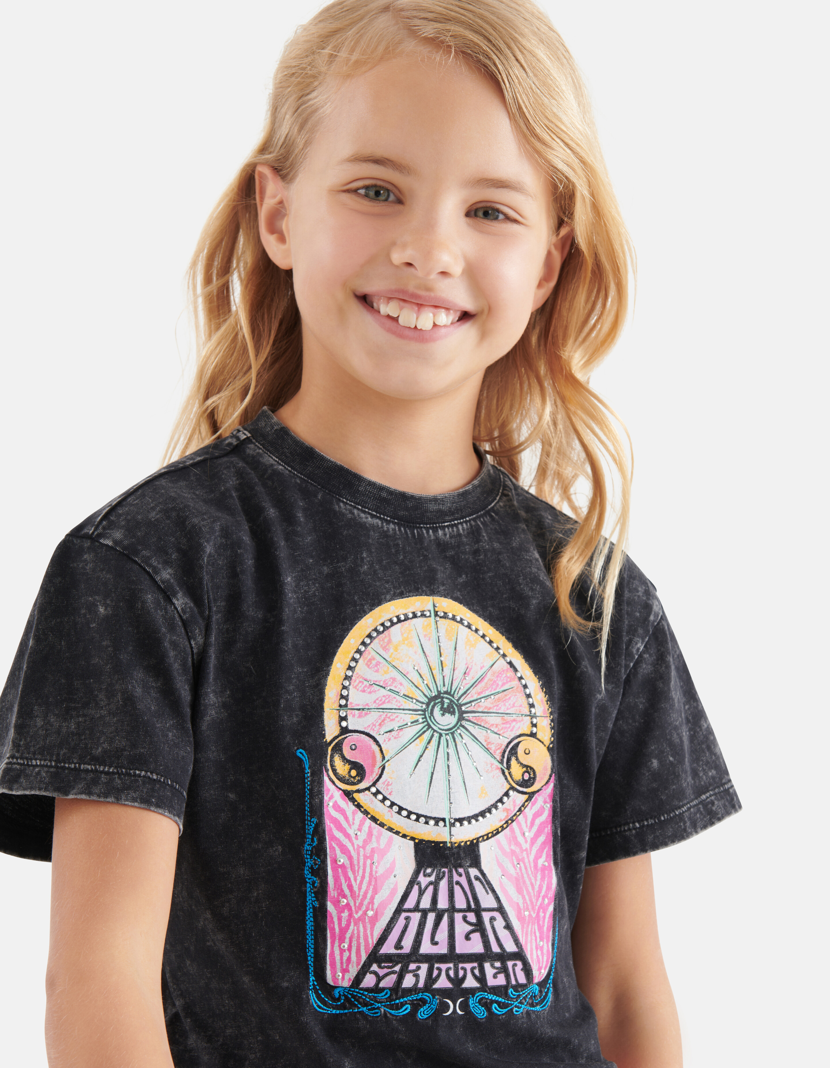 Artwork T-shirt Dunkelgrau von Nicolette SHOEBY GIRLS
