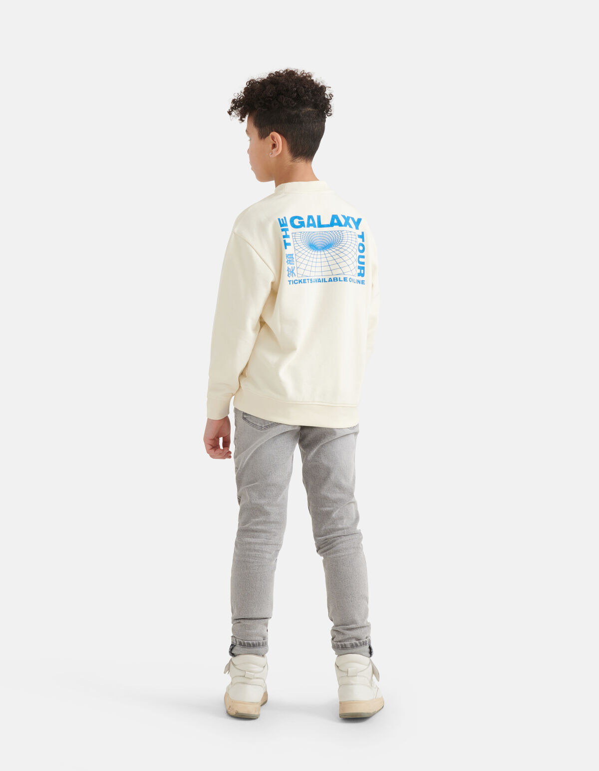 Tapered Jeans Hellgrau SHOEBY BOYS