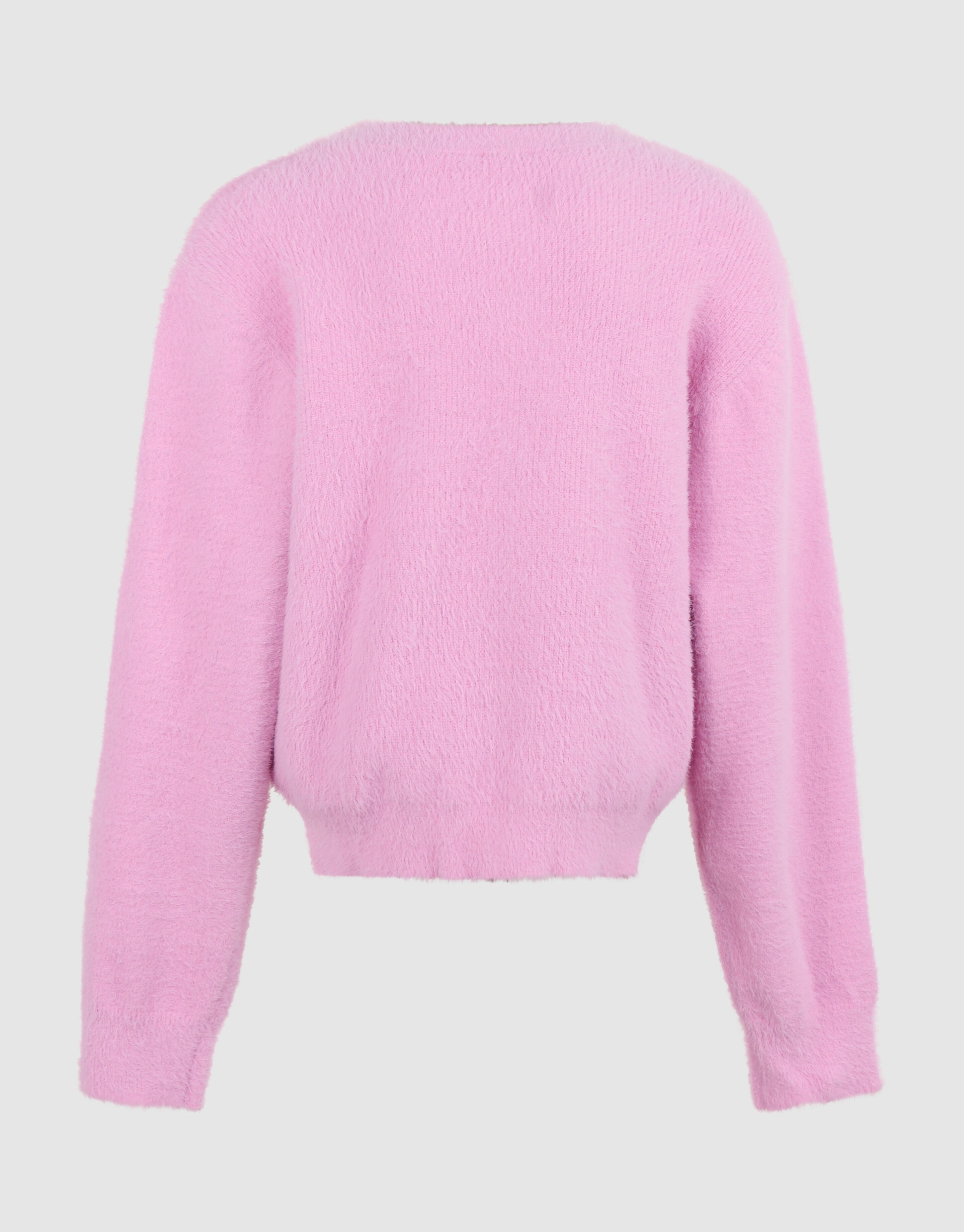 Flauschige Strickjacke Rosa SHOEBY GIRLS
