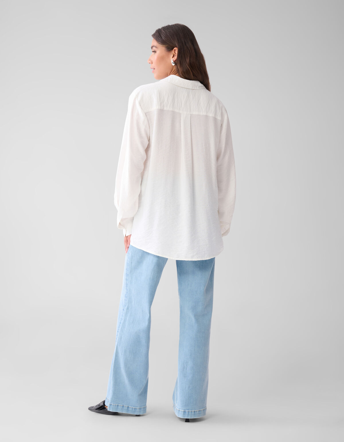 Creative Embro Bluse Gebroken Wit SHOEBY WOMEN