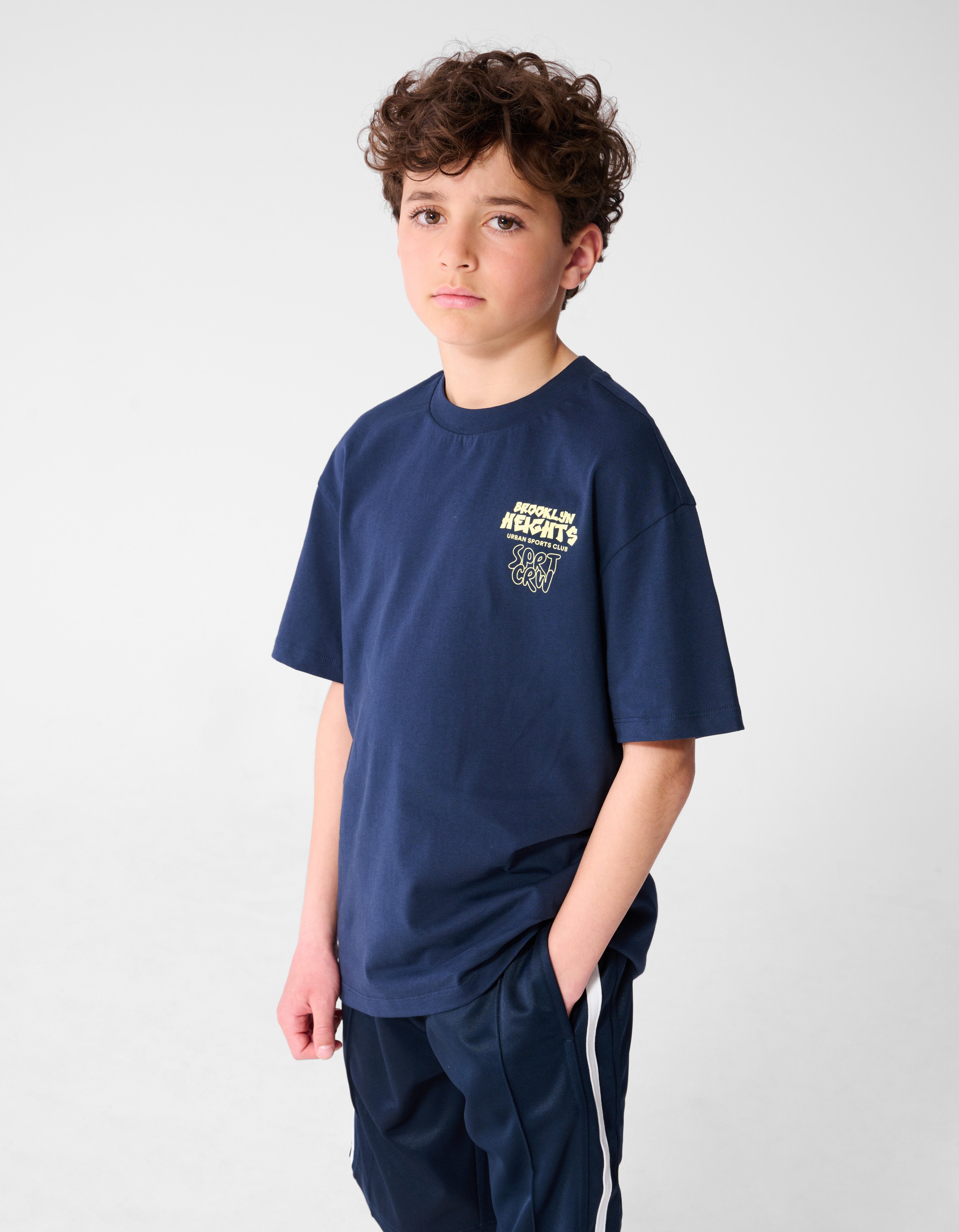 Brooklyn Artwork T-Shirt Dunkelblau SHOEBY BOYS