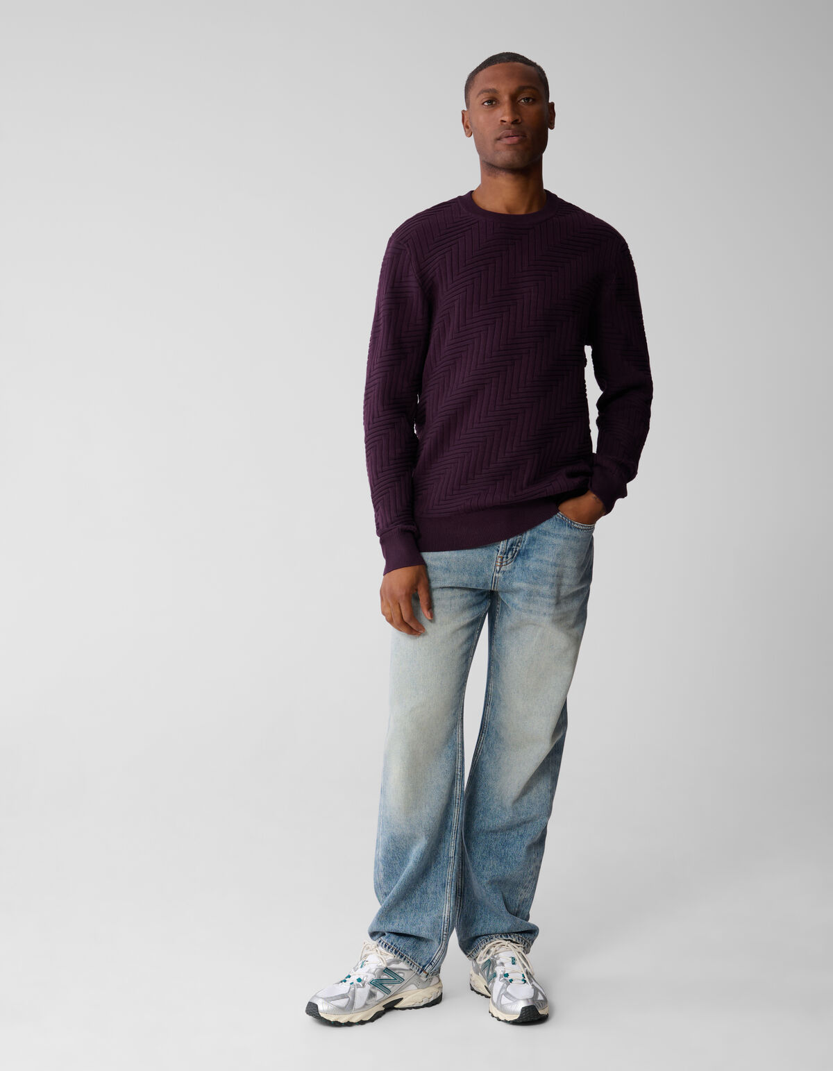Relaxed Fit Jeans Blau SHOEBY MEN