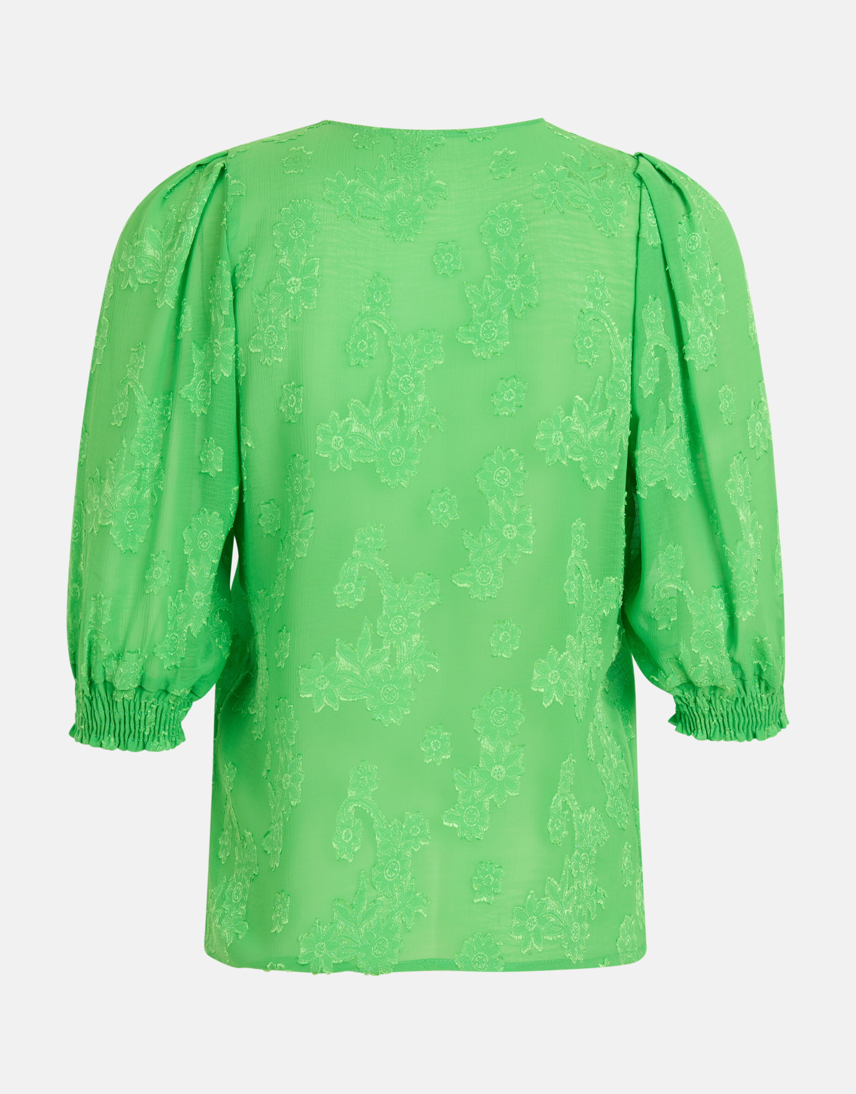 Chiffon Top Groen SHOEBY WOMEN