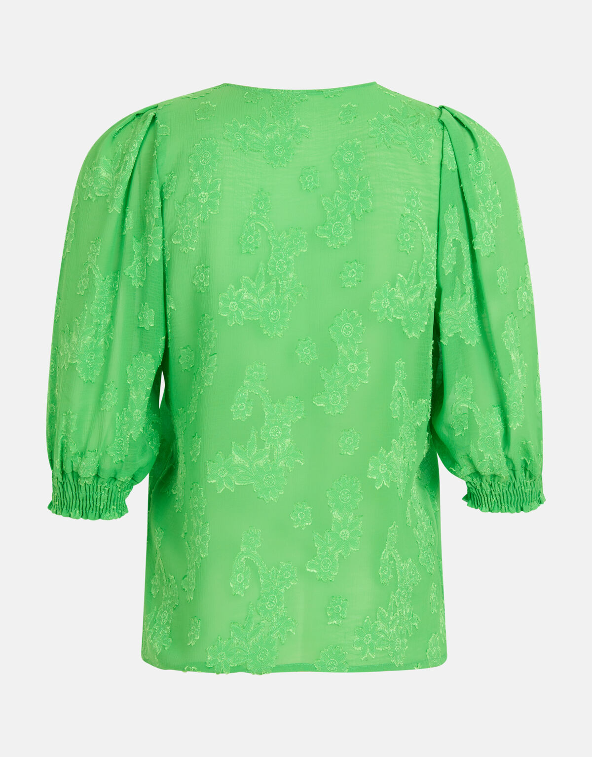 Chiffon Top Grün SHOEBY WOMEN