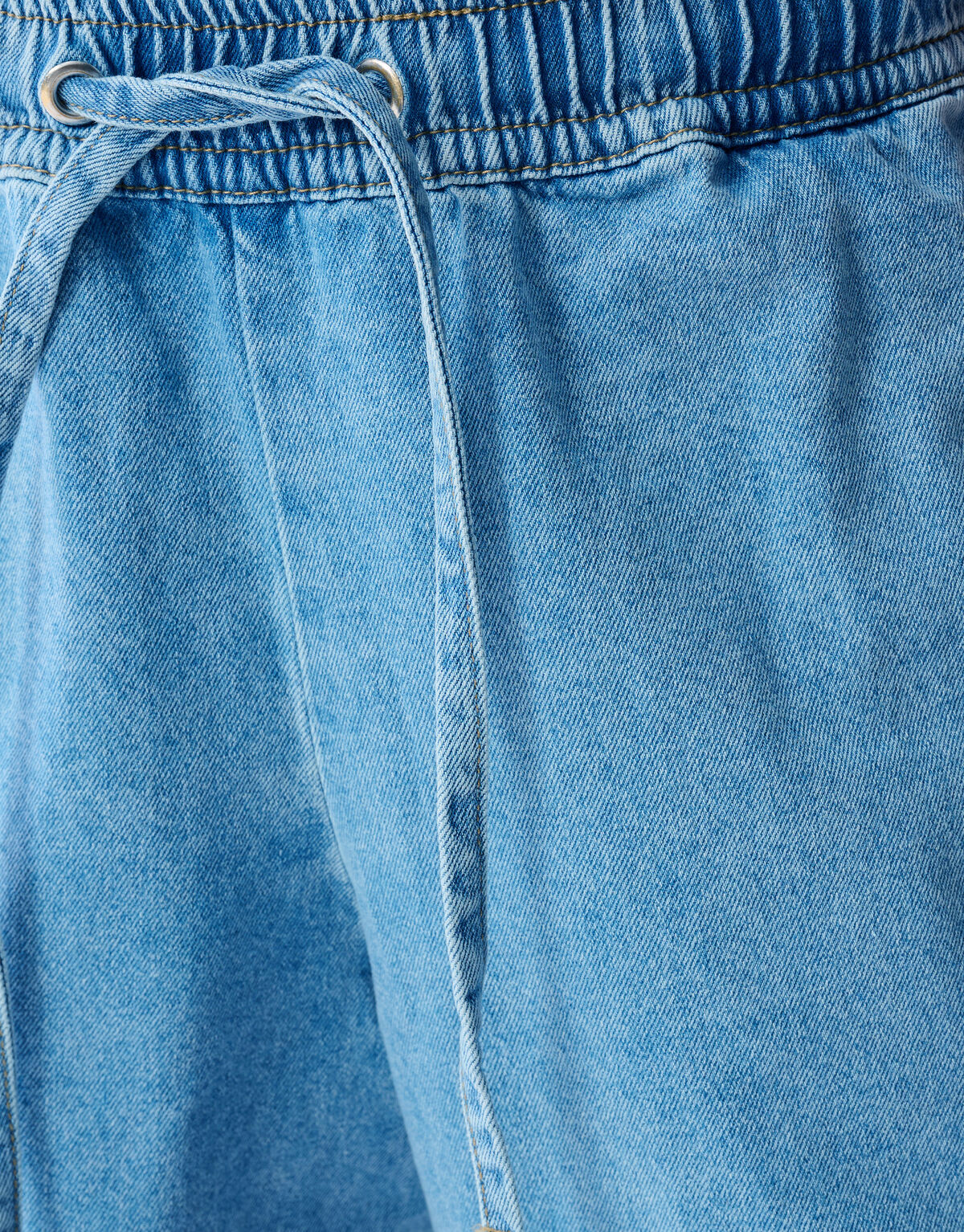 Denim Short Bleached By Monica SHOEBY WOMEN