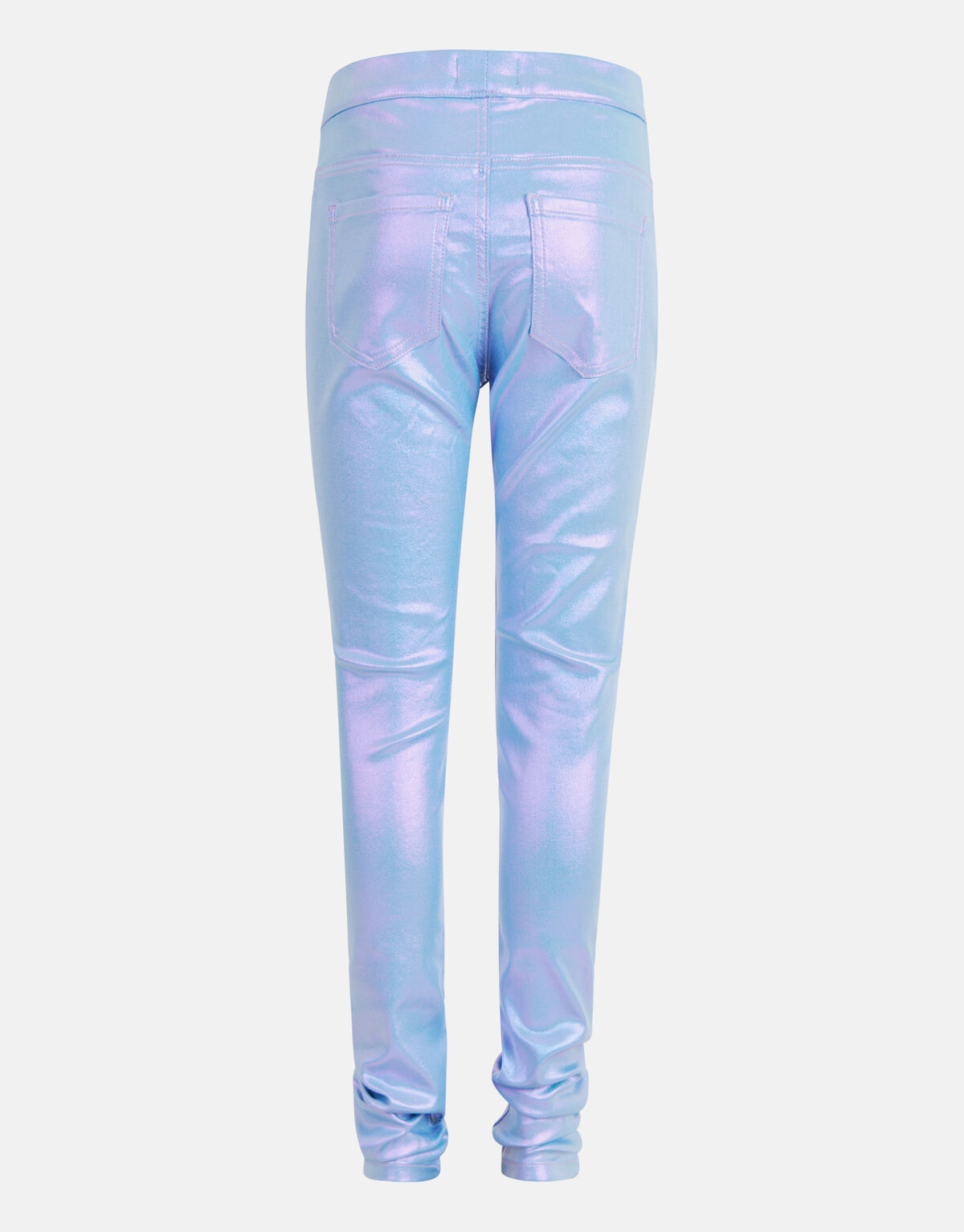 Holographisch beschichtete Treggings Hellviolett SHOEBY GIRLS