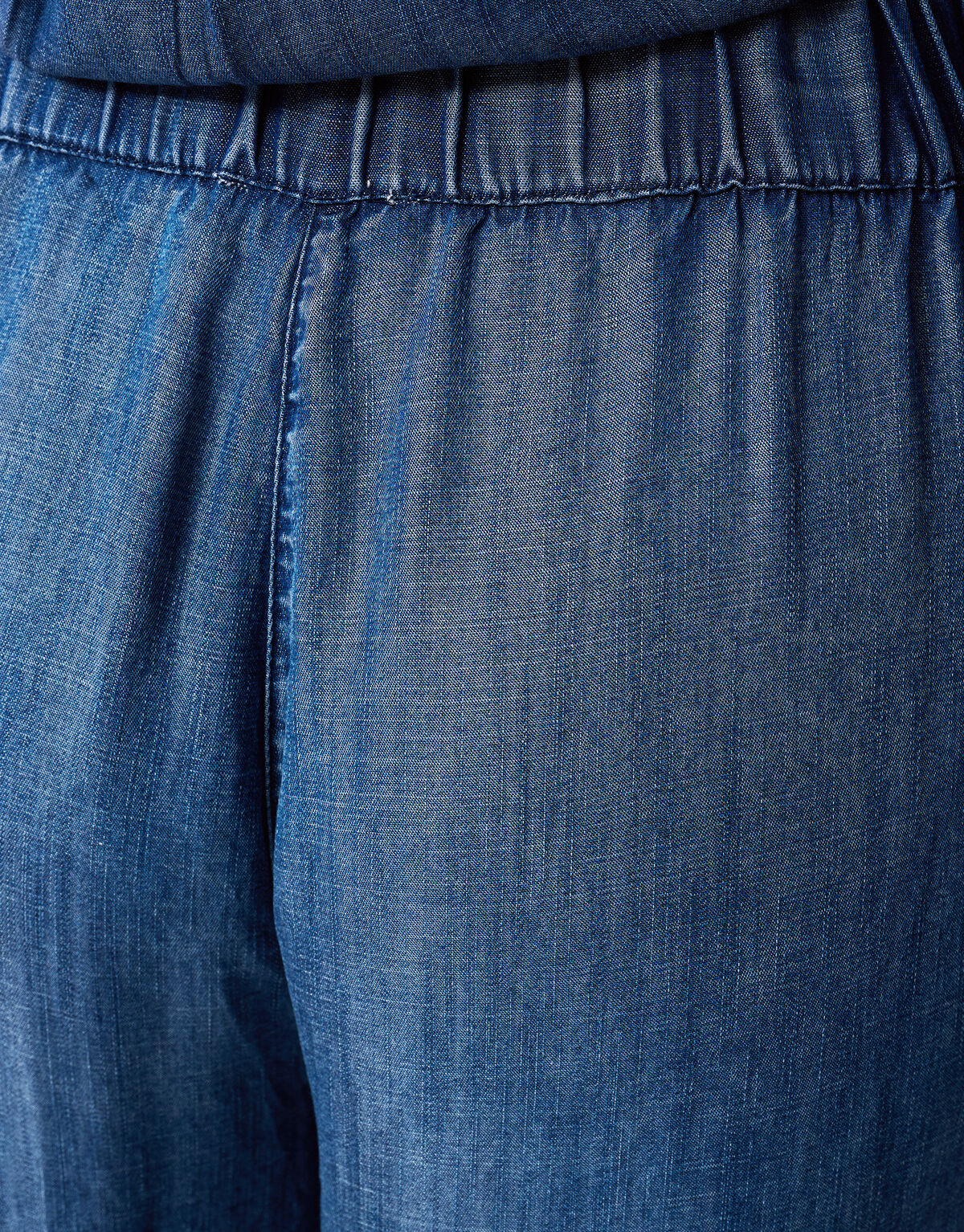 Weit geschnittene Pintuck-Hose Blau von Mieke SHOEBY WOMEN