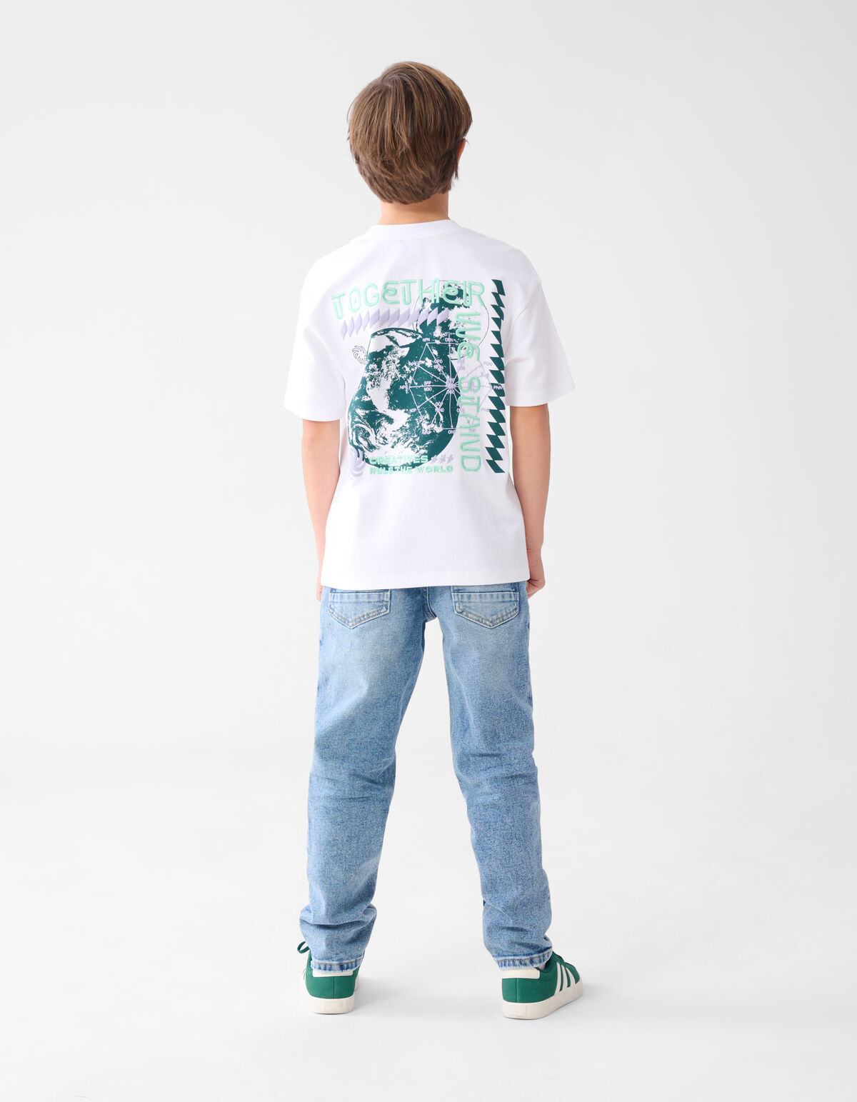 Artwork T-shirt Weiß SHOEBY BOYS