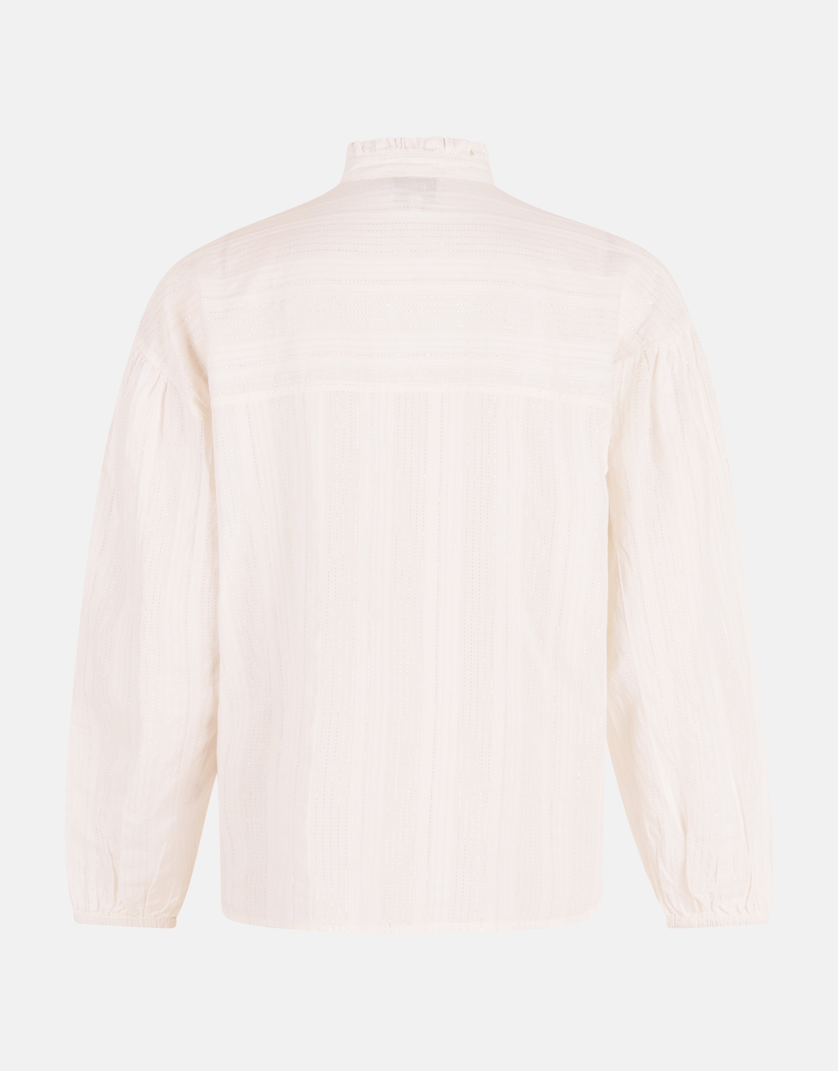 Gestreifte Lurexbluse Off White SHOEBY WOMEN