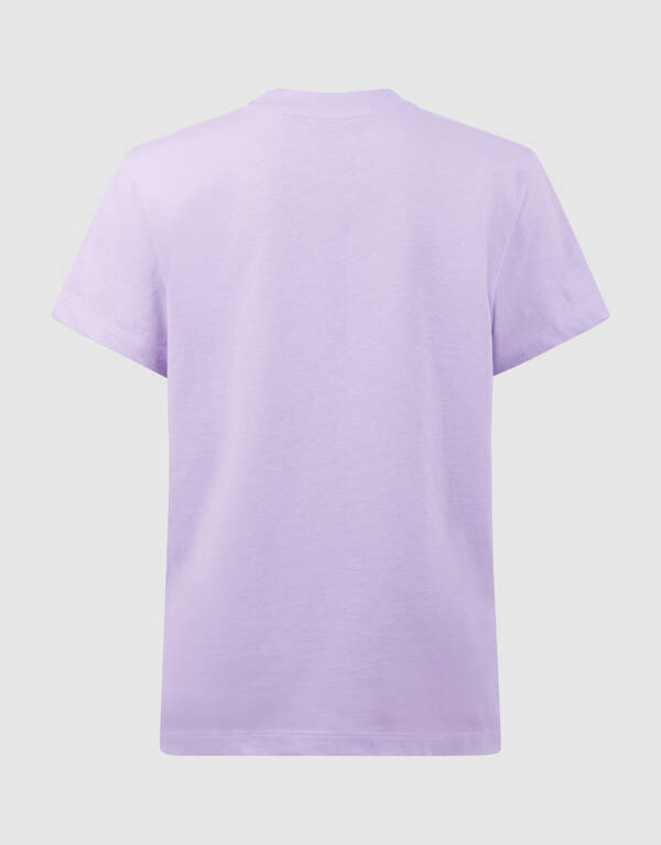 Sunny Palms Artwork T-Shirt Helllila SHOEBY GIRLS