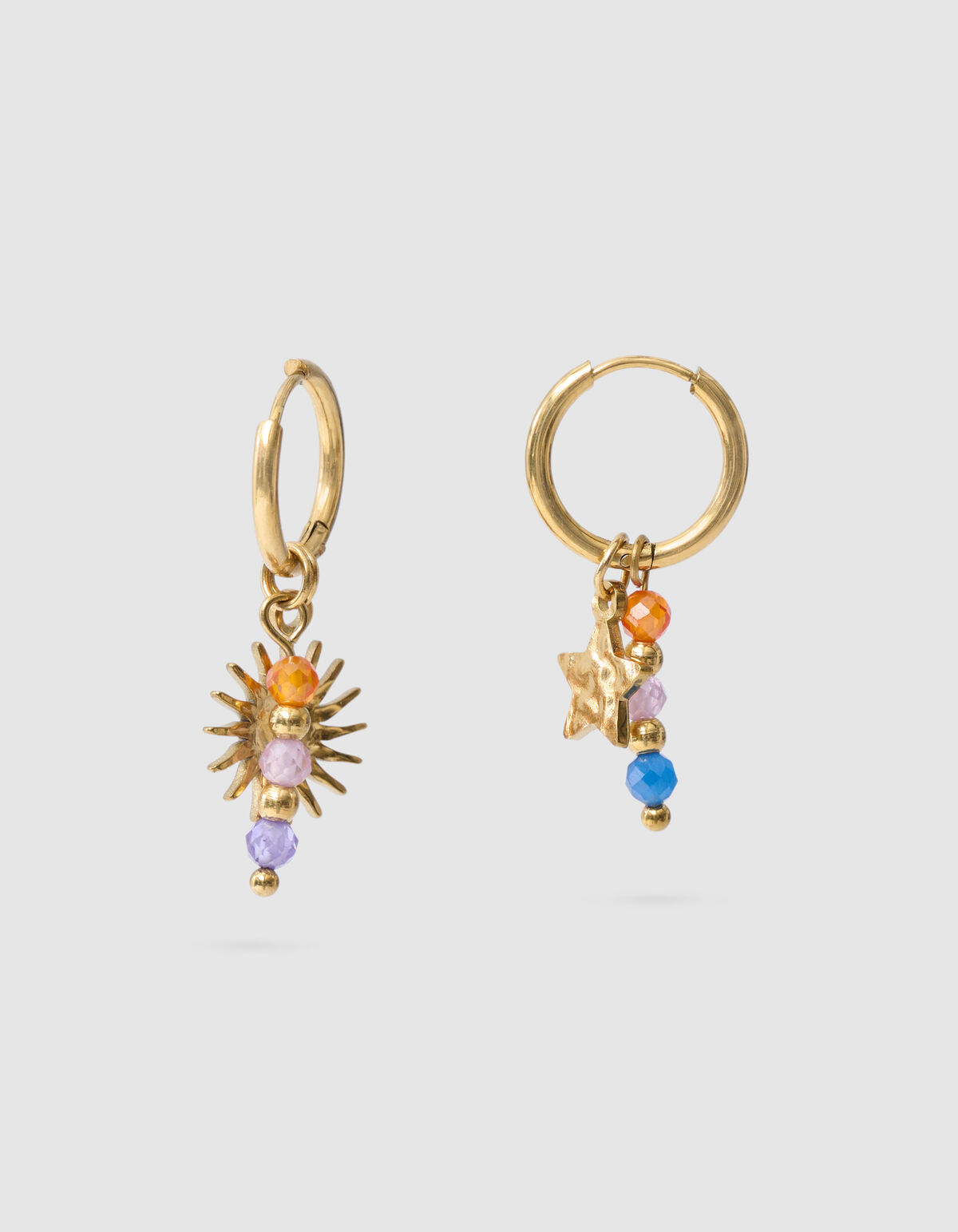 Reif-Ohrringe Gold SHOEBY ACCESSOIRES