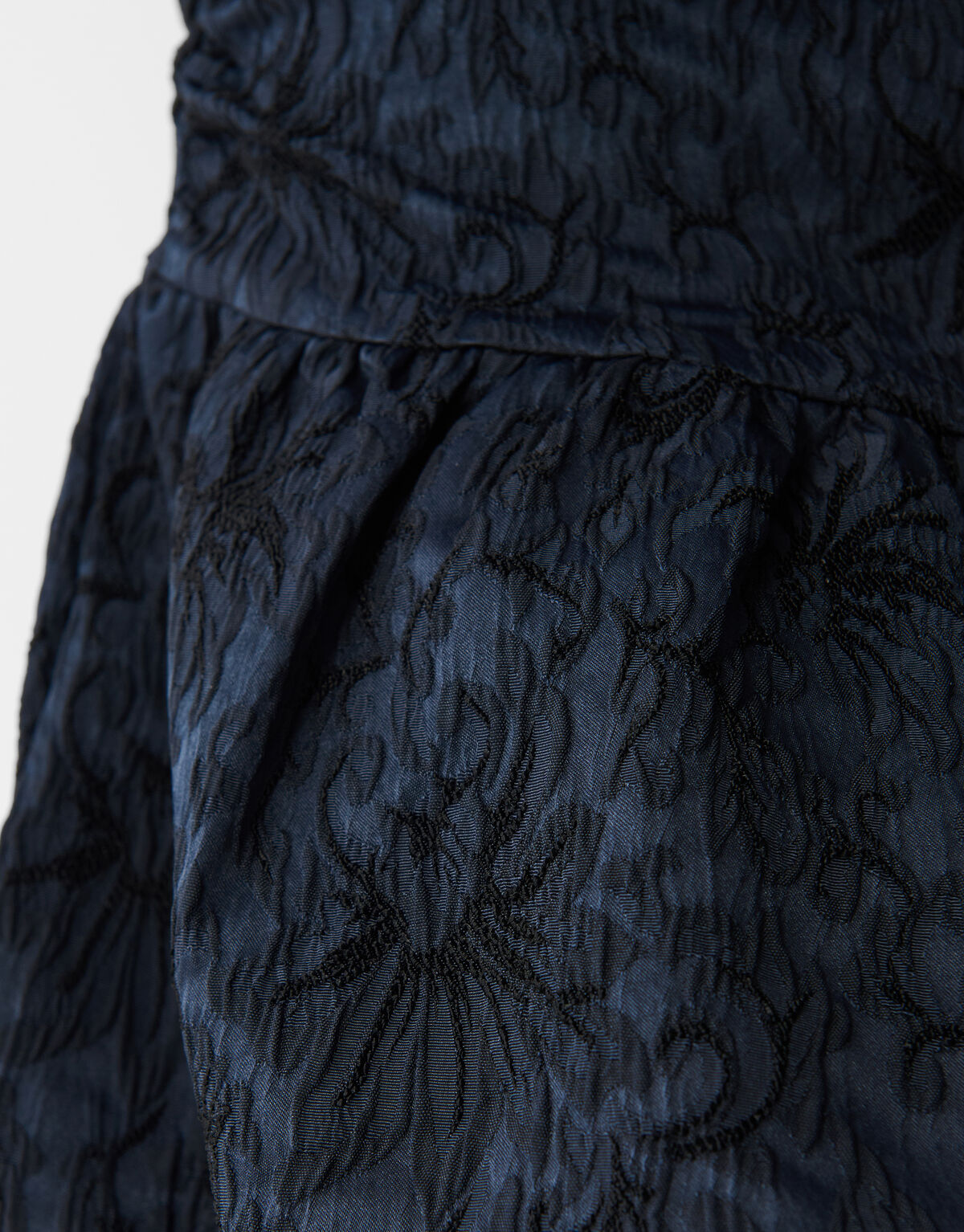 Jacquard-Minirock Schwarz SHOEBY WOMEN