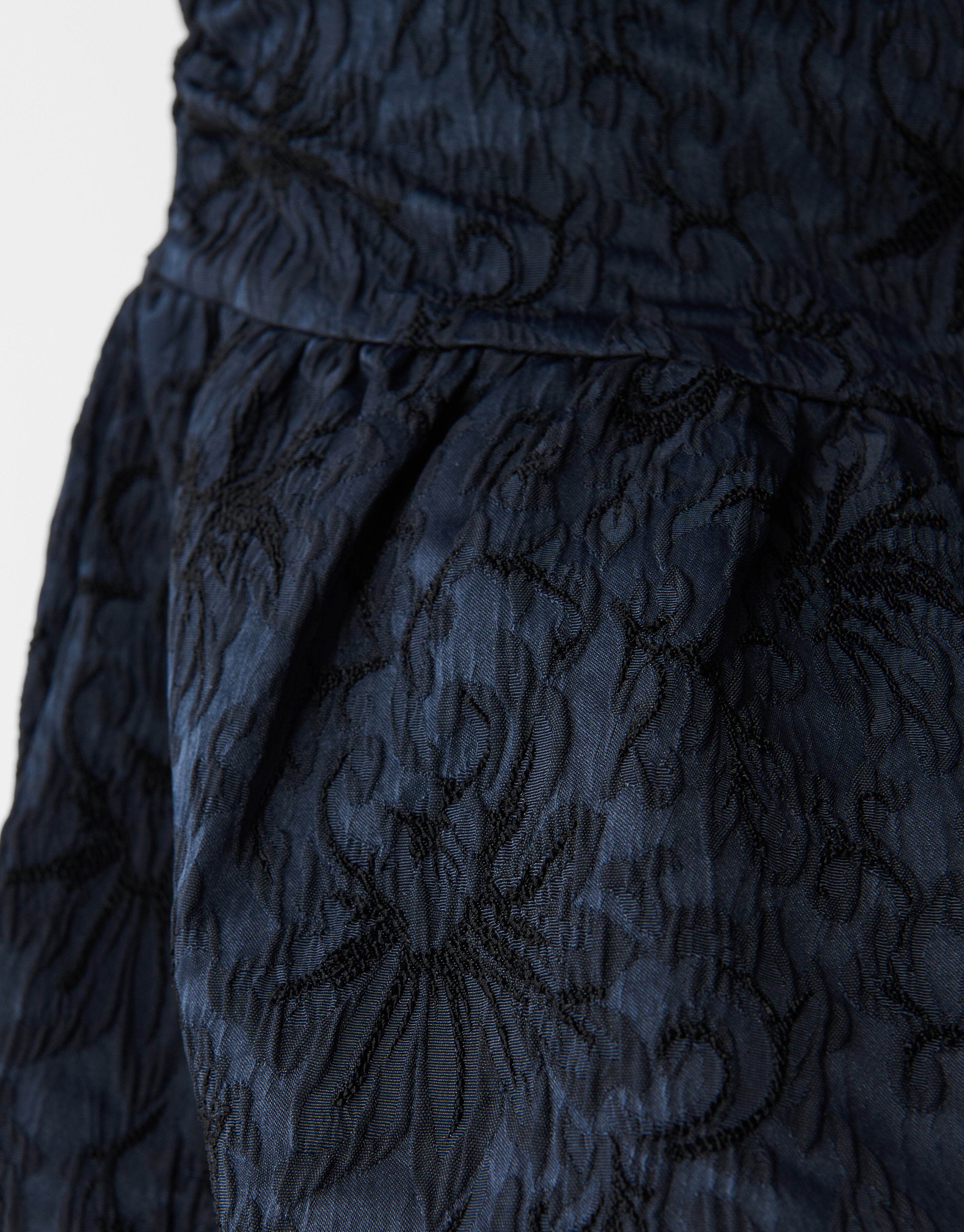 Jacquard-Minirock Schwarz SHOEBY WOMEN