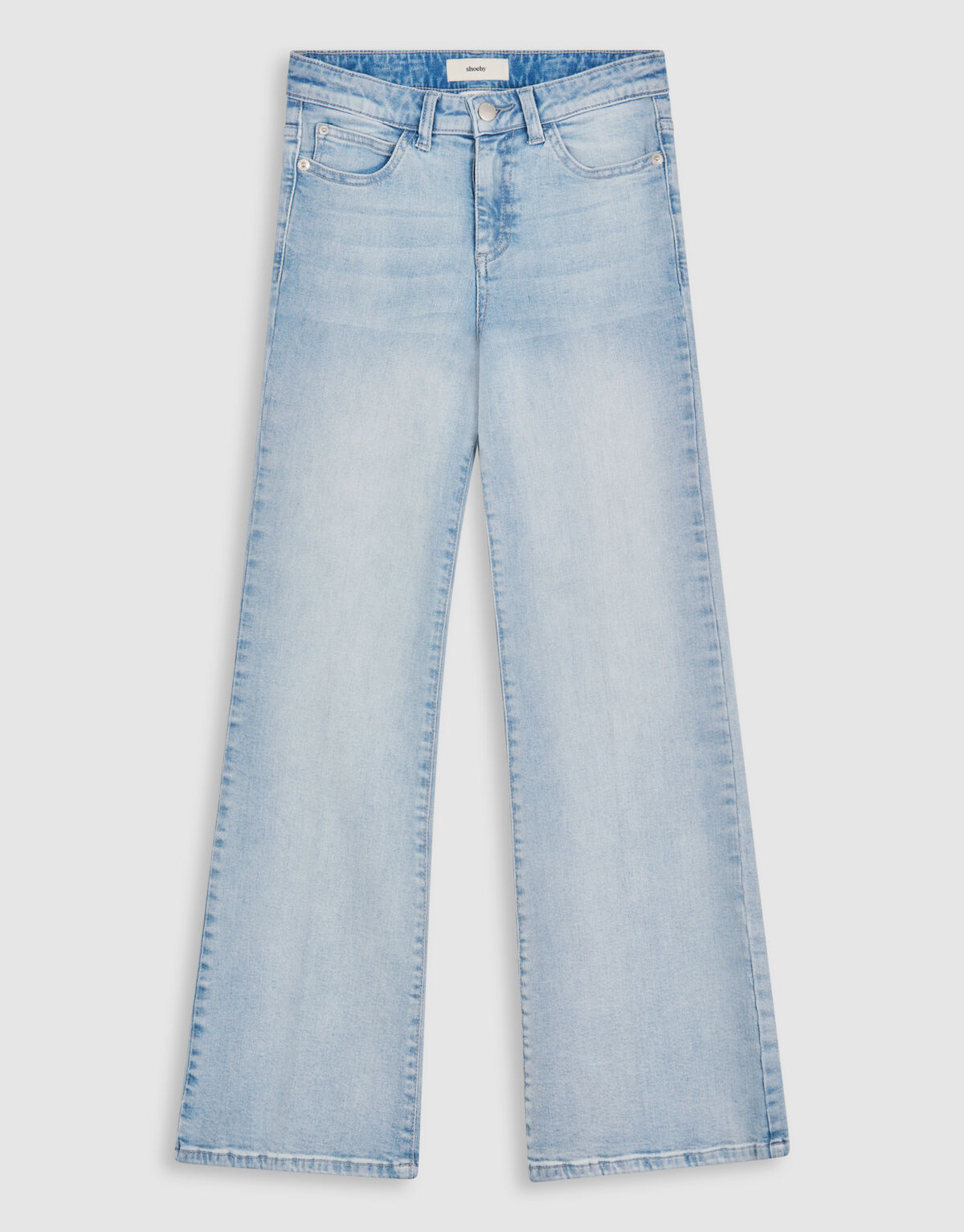 Flared Fit Jeans gebleicht SHOEBY GIRLS