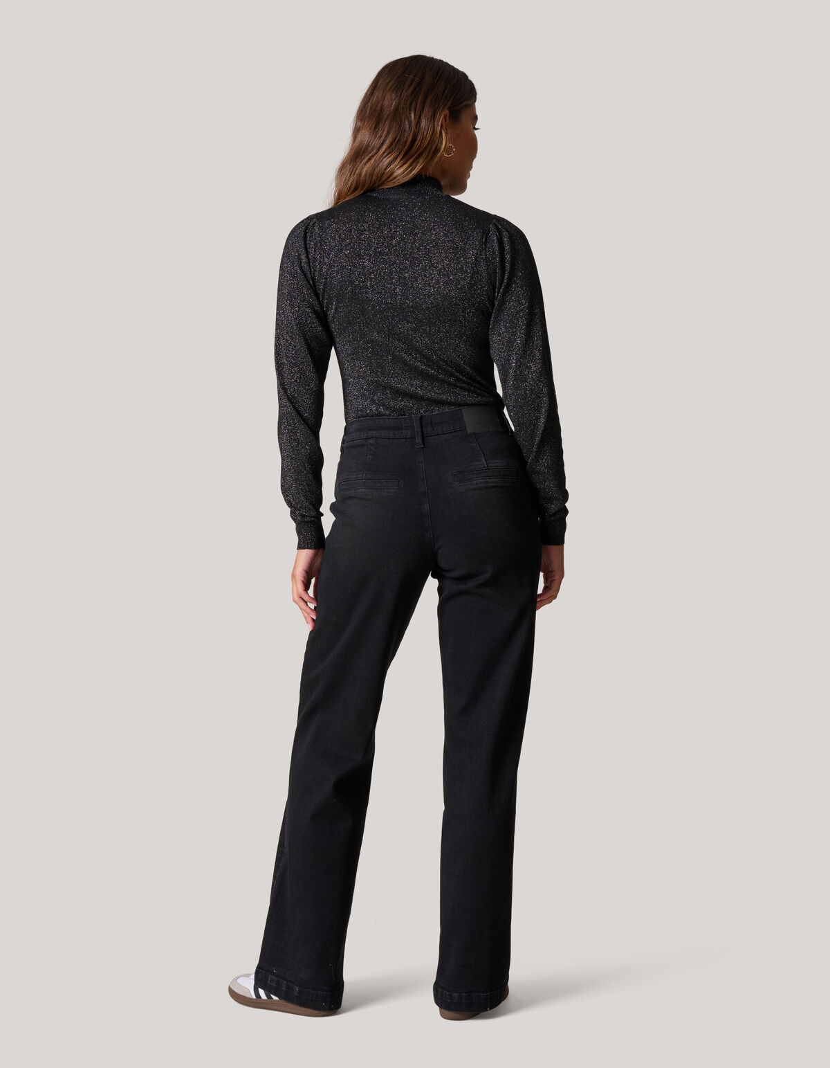 Glitzerpulli Schwarz SHOEBY WOMEN