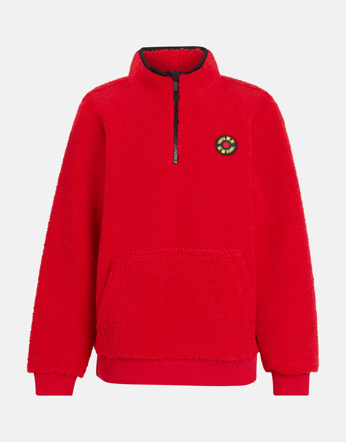 Teddy-Fleece-Pullover Rot SHOEBY BOYS