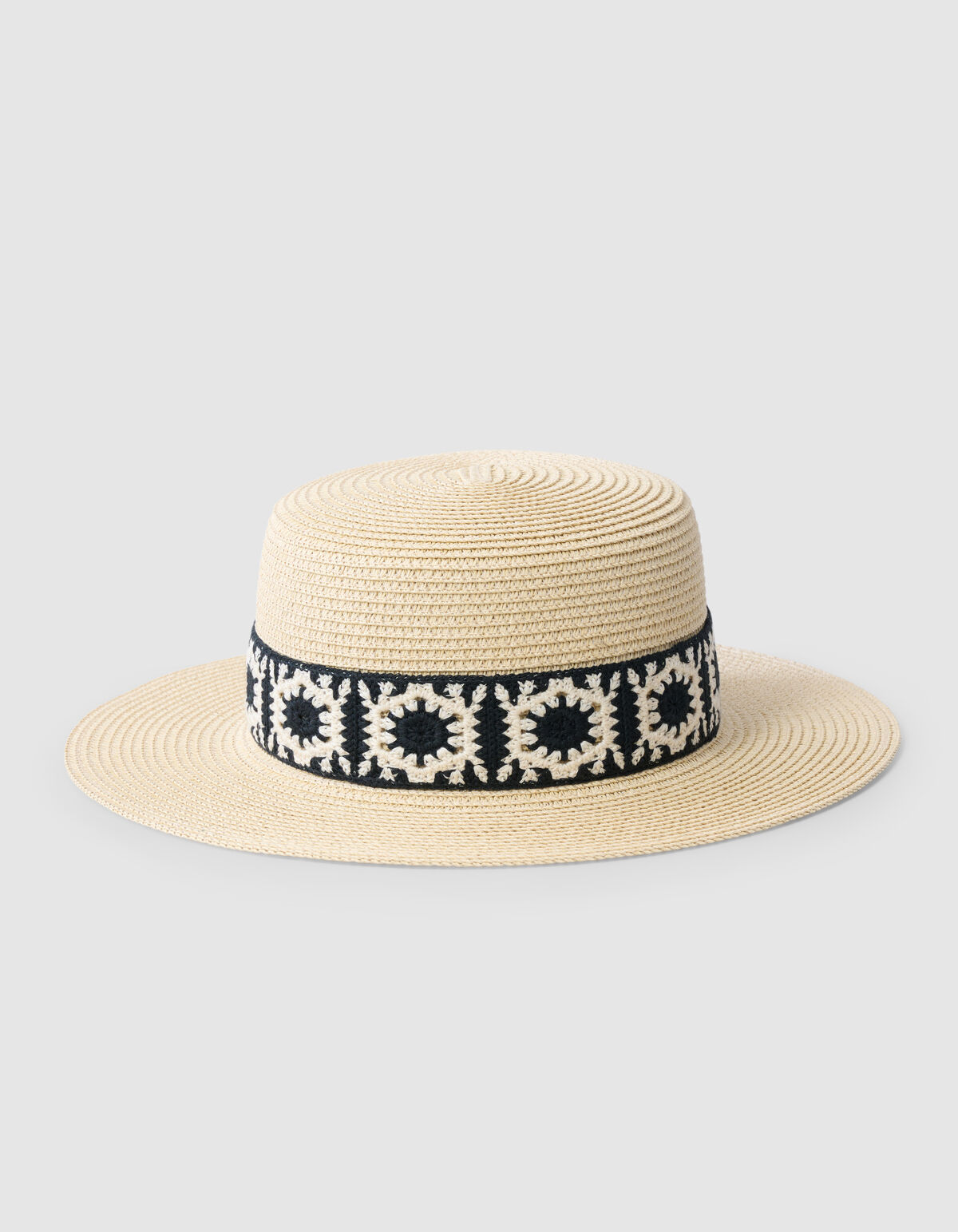 Häkelmütze Beige SHOEBY ACCESSOIRES