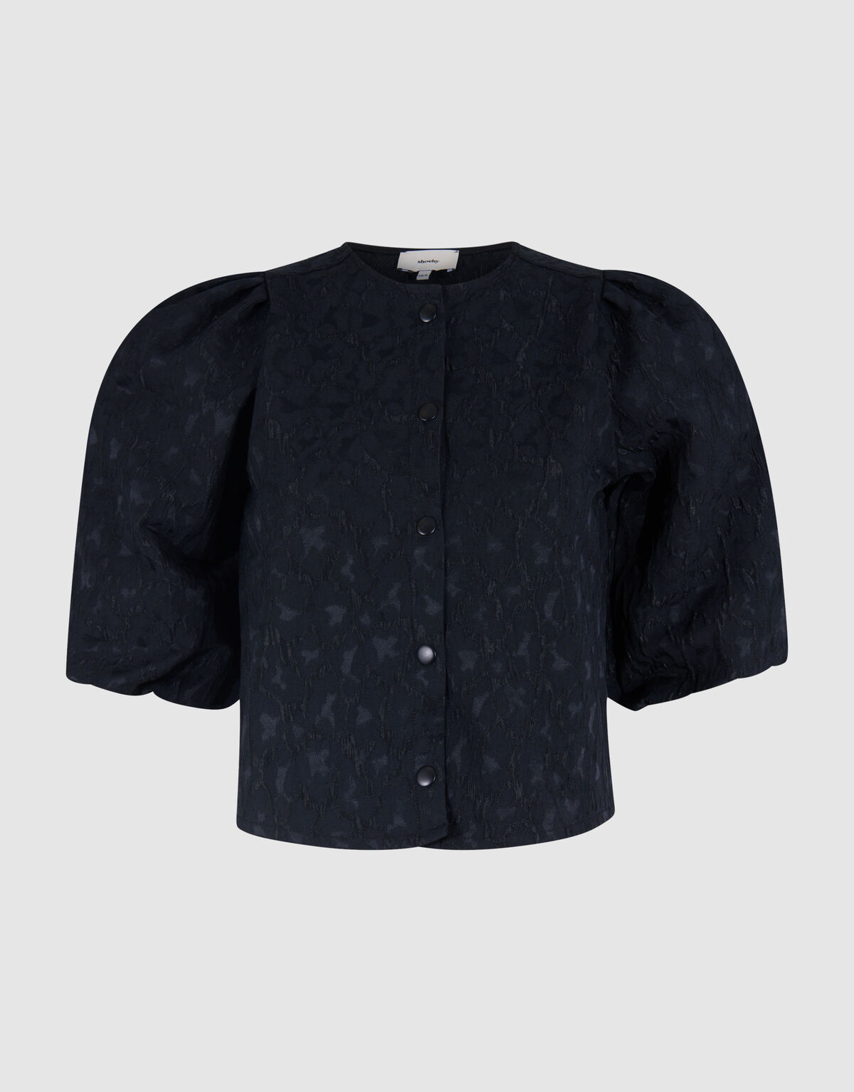 Leopard Puff Jacket Schwarz SHOEBY WOMEN